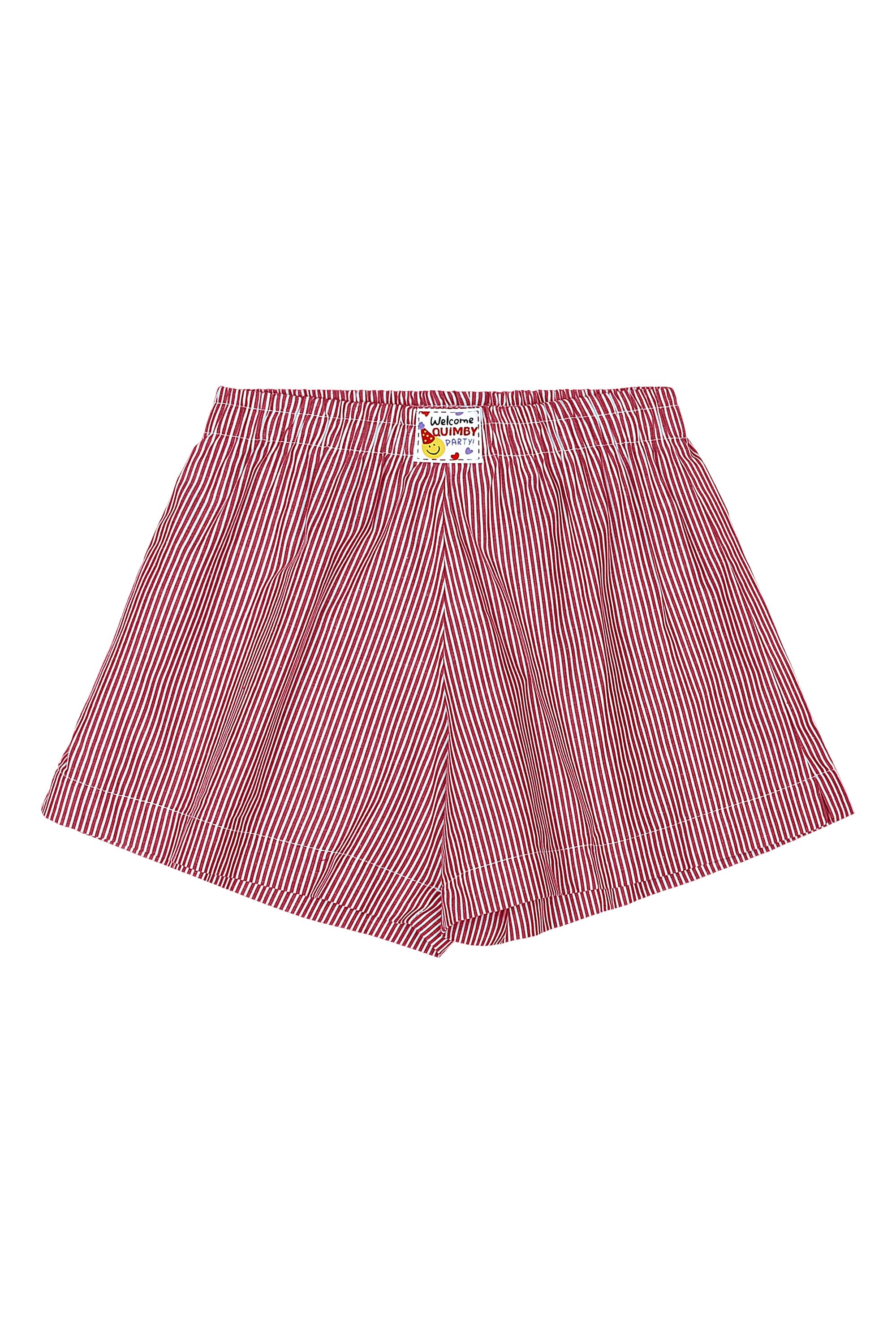 Conjunto Infantil com Cropped e Short Listrado (Off White) Quimby - Imagem 40