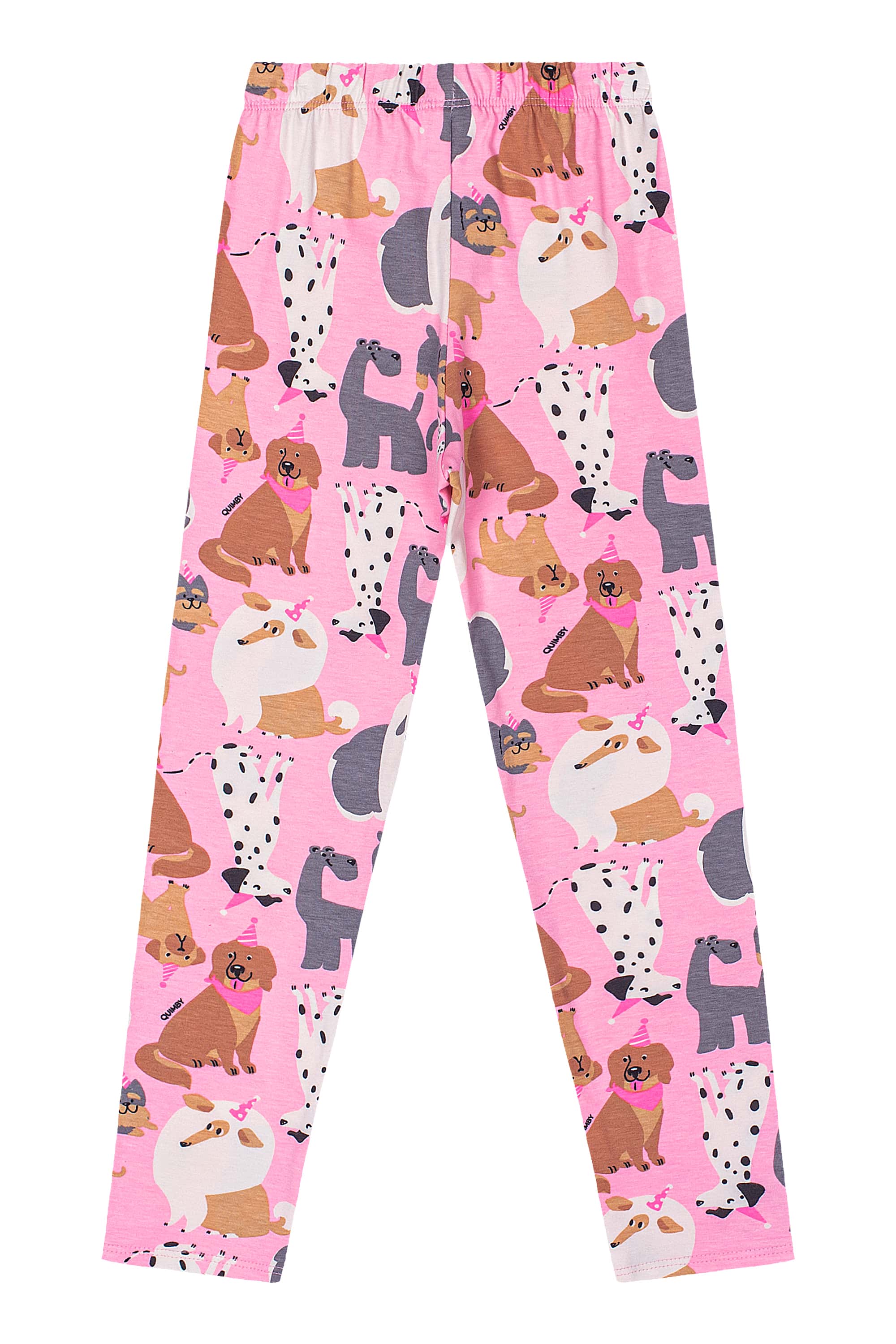 Conjunto com Blusa e Calça Legging Infantil (Verde) Quimby - Imagem 30