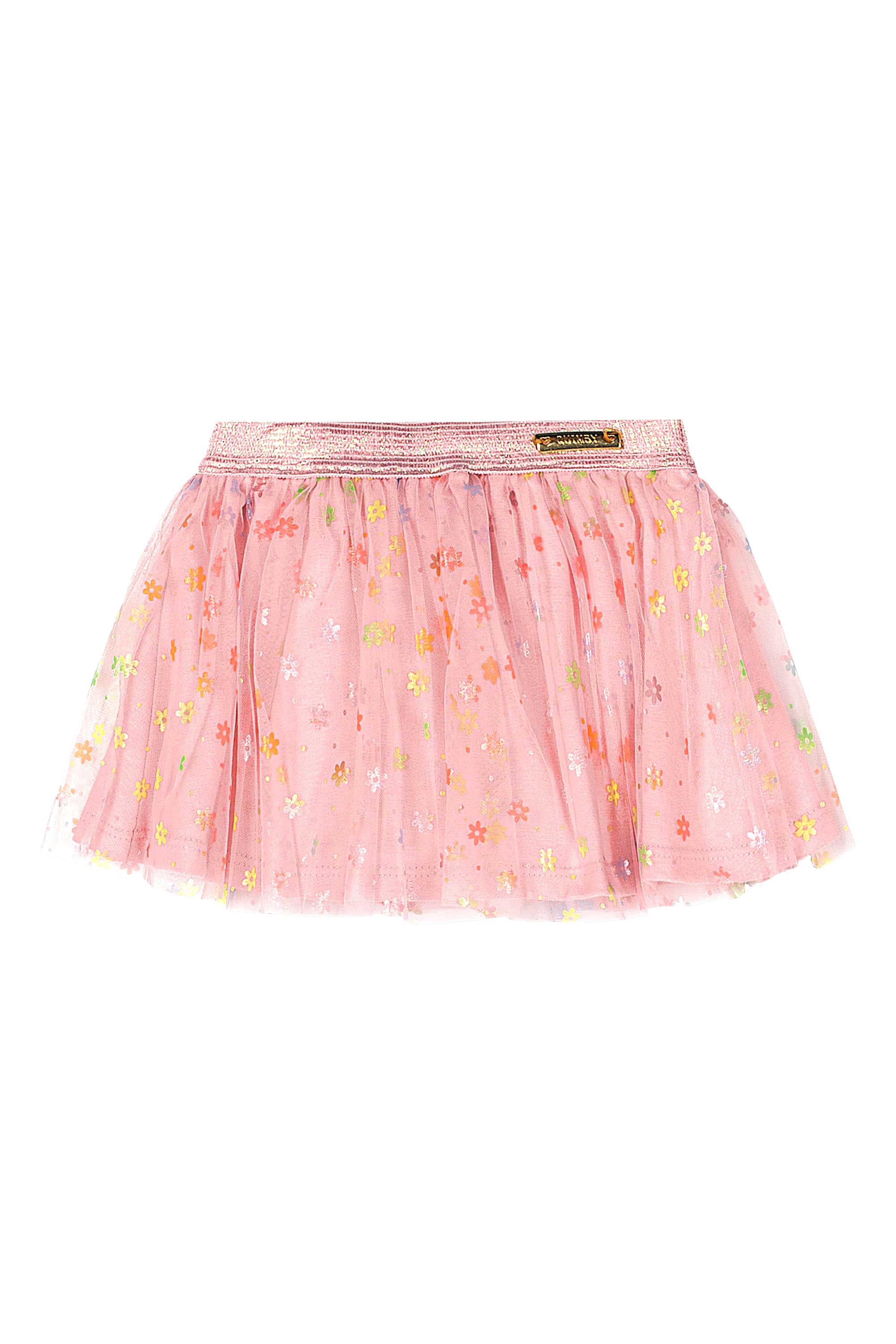 Conjunto Bebê com Blusa e Saia em Tule (Off White) Quimby - Imagem 10