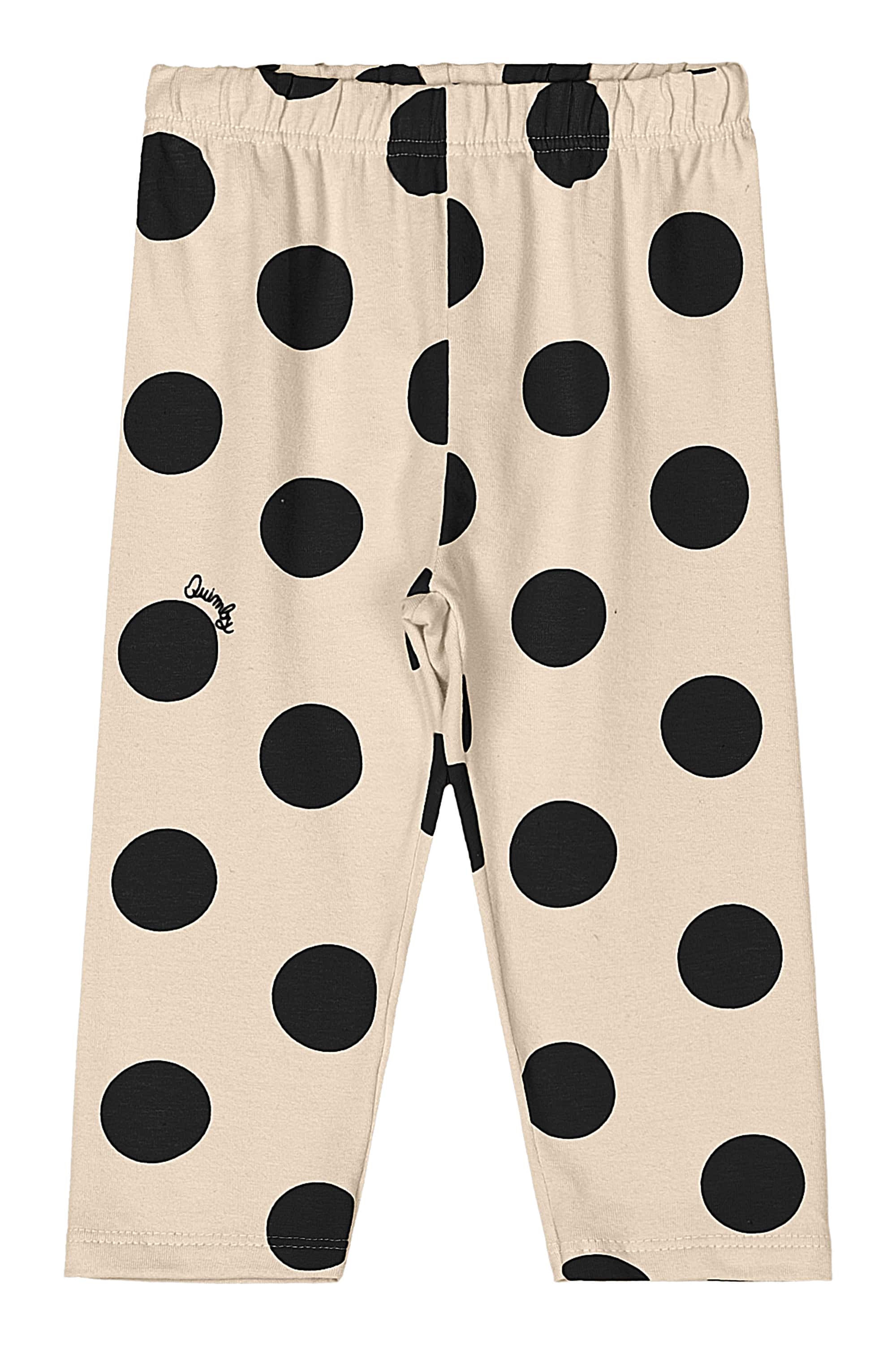 Conjunto com Blusa e Calça Legging para Bebê Menina (Preto) Quimby - Imagem 23