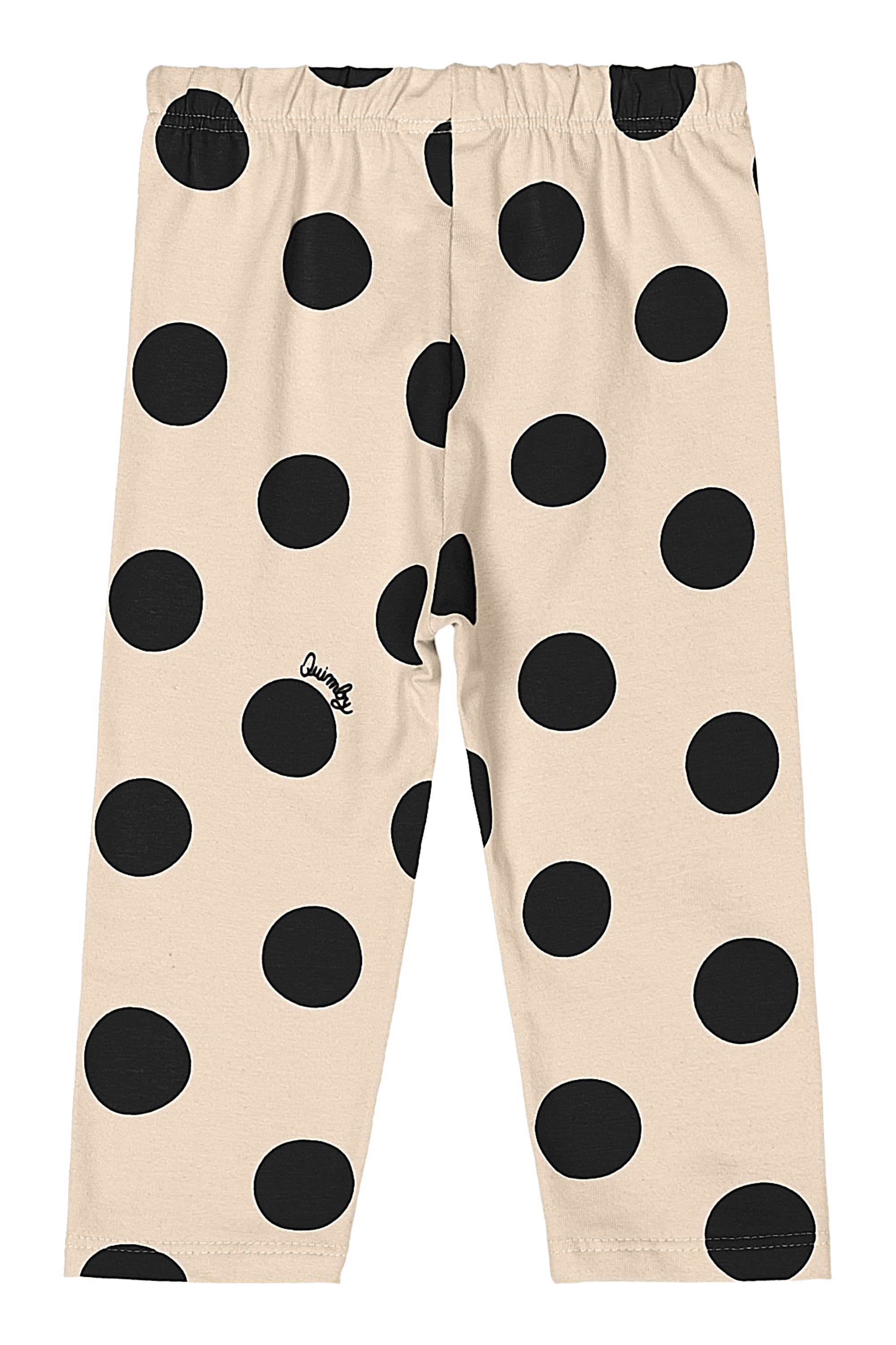 Conjunto com Blusa e Calça Legging para Bebê Menina (Preto) Quimby - Imagem 30