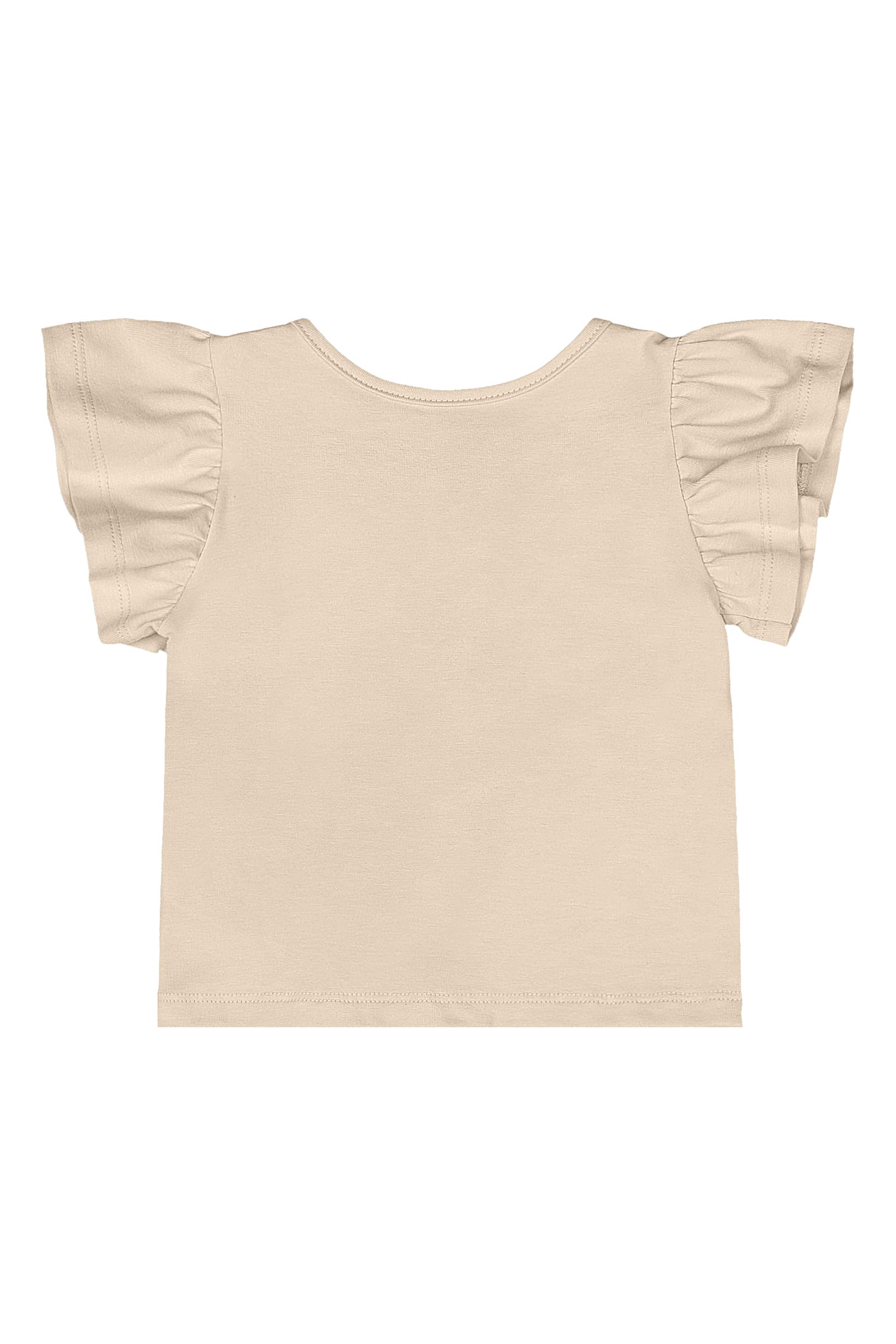 Conjunto Blusa e Short-Saia para Bebê Menina (Bege) Quimby - Imagem 19