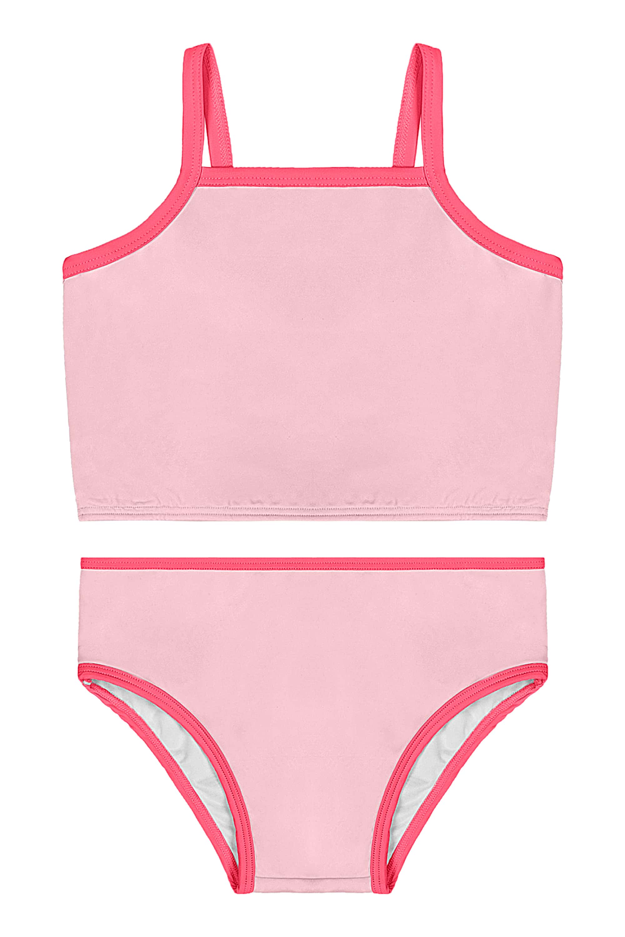 Biquíni Infantil em Poliéster UV FPS +50 (Rosa) Quimby - Imagem 30