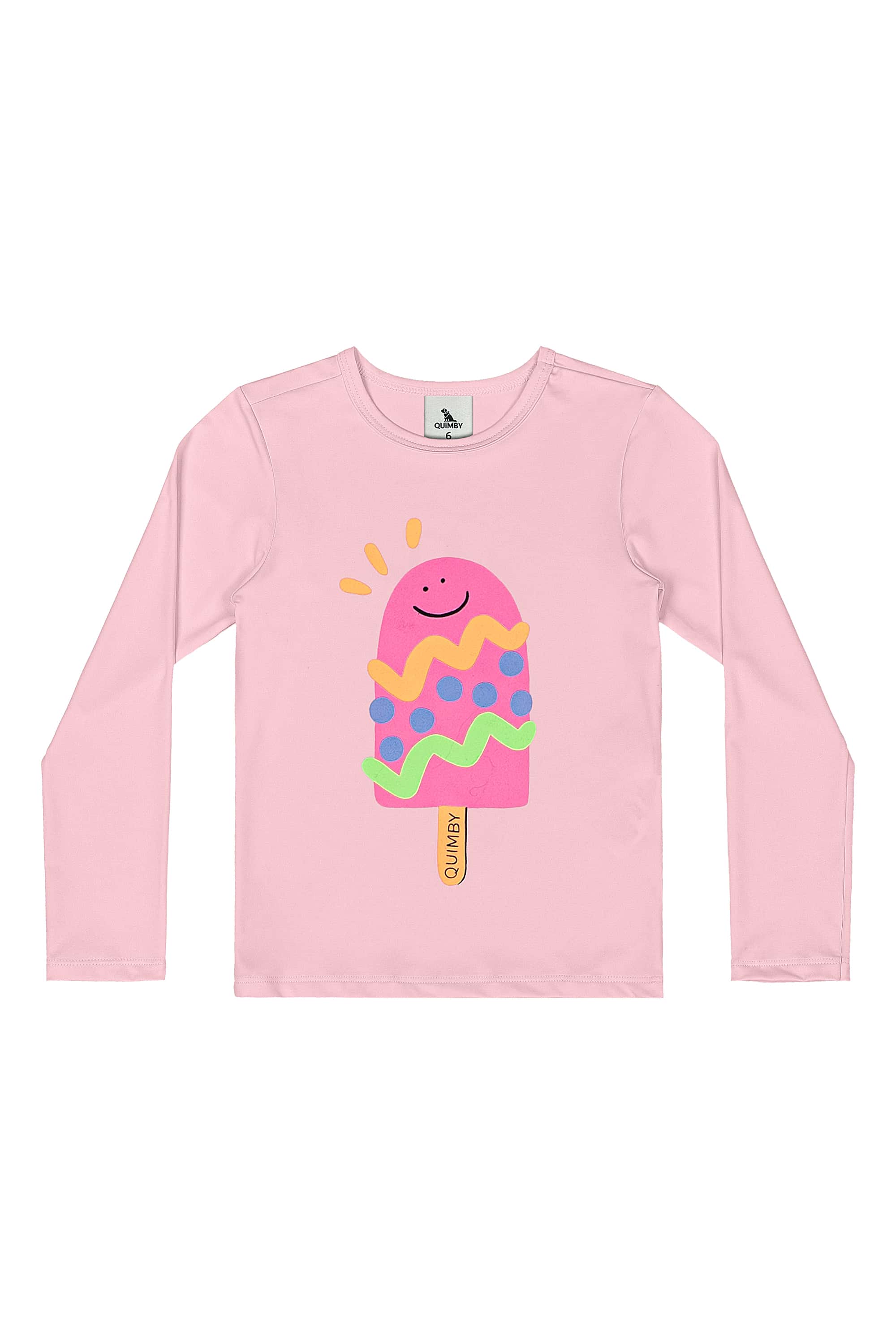 Biquíni Manga Longa FPS +50 Infantil (Rosa) Quimby - Imagem 52