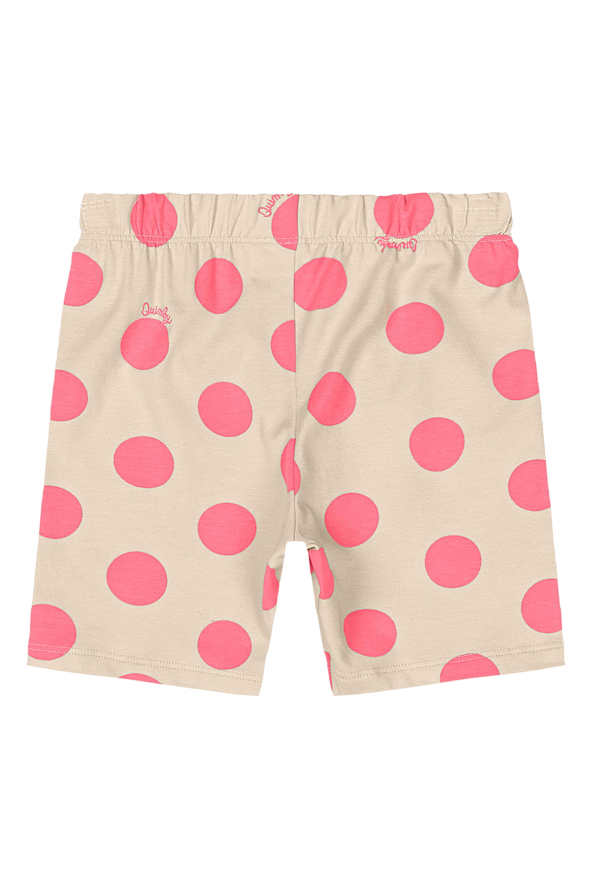 Bermuda Ciclista Estampada Infantil em Cotton (Bege) Quimby - Imagem 17