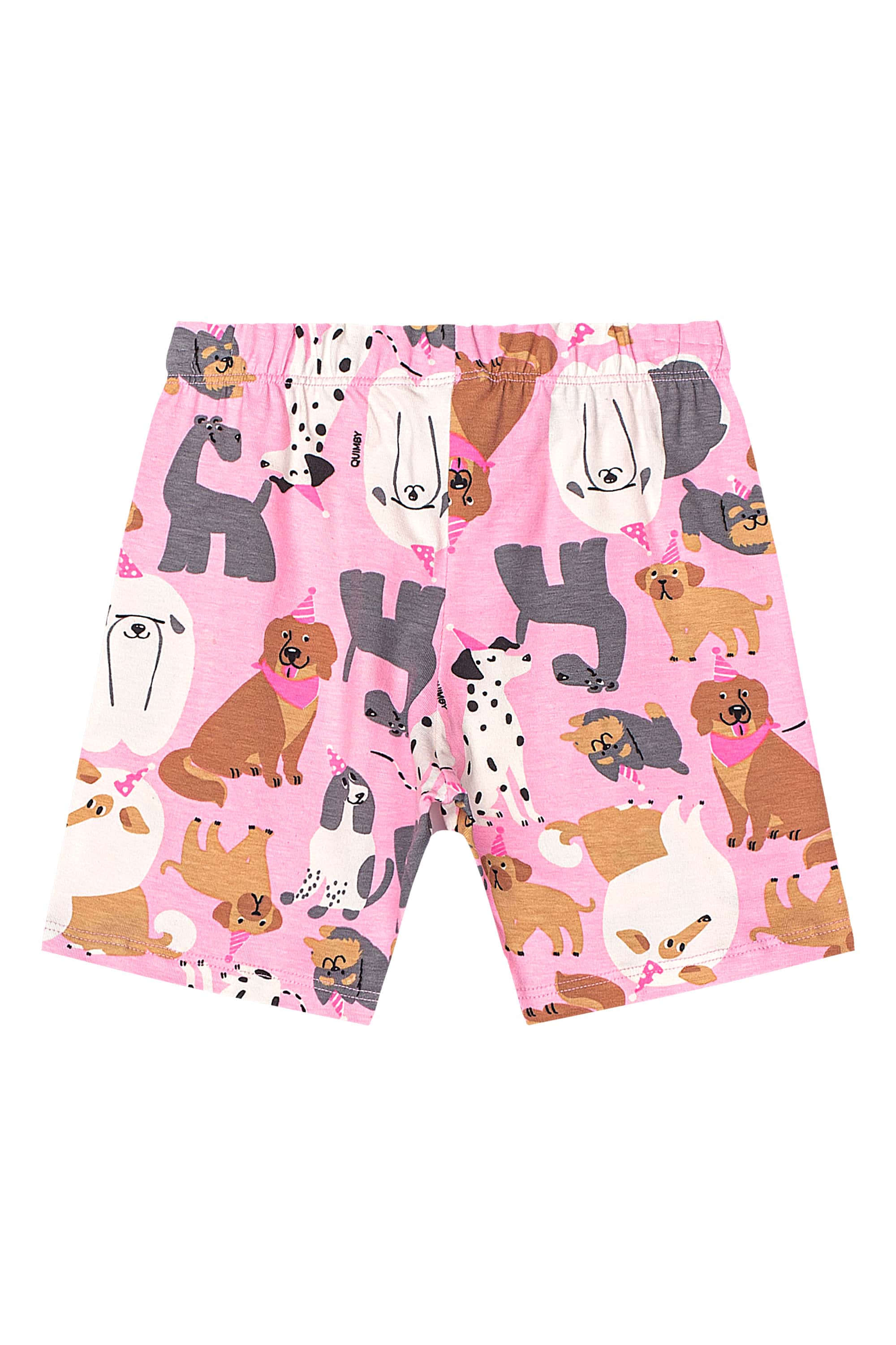 Bermuda Ciclista Estampada Infantil em Cotton (Roxo) Quimby - Imagem 20