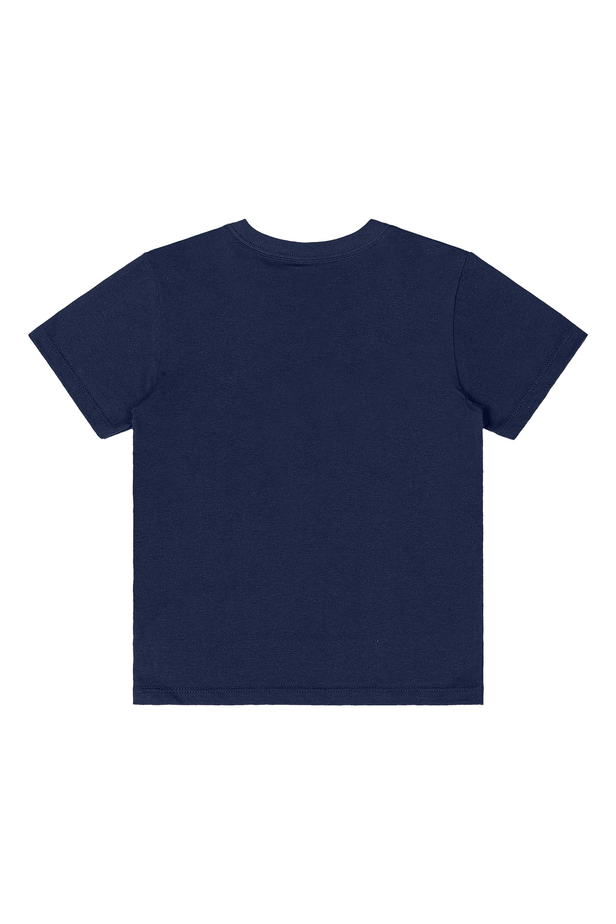 Conjunto Infantil com Camiseta e Bermuda para Menino (Azul Marinho) Quimby - Imagem 35