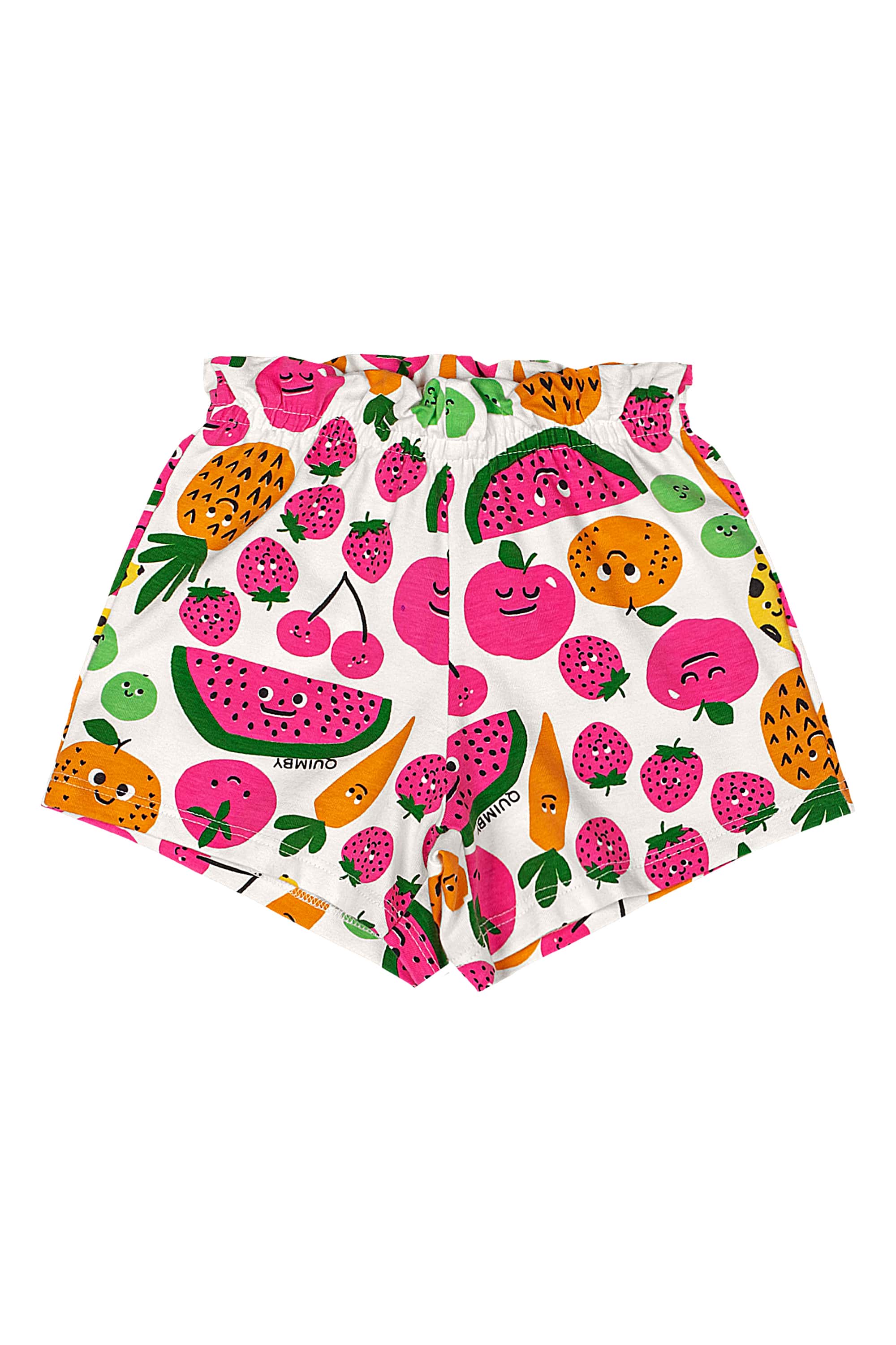 Conjunto Bebê com Blusa e Short Frutinhas (Verde) Quimby - Imagem 34