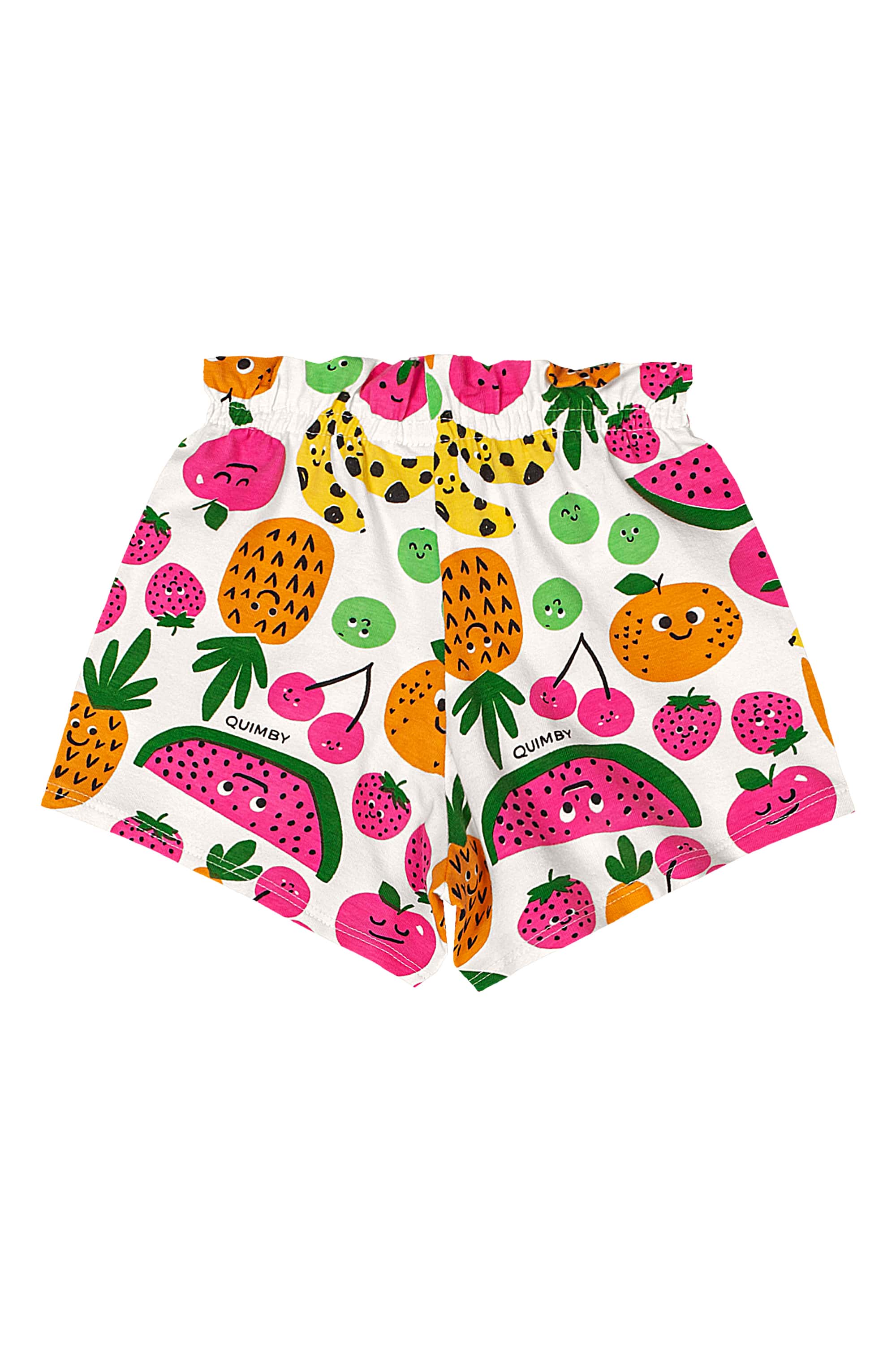 Conjunto Bebê com Blusa e Short Frutinhas (Verde) Quimby - Imagem 36