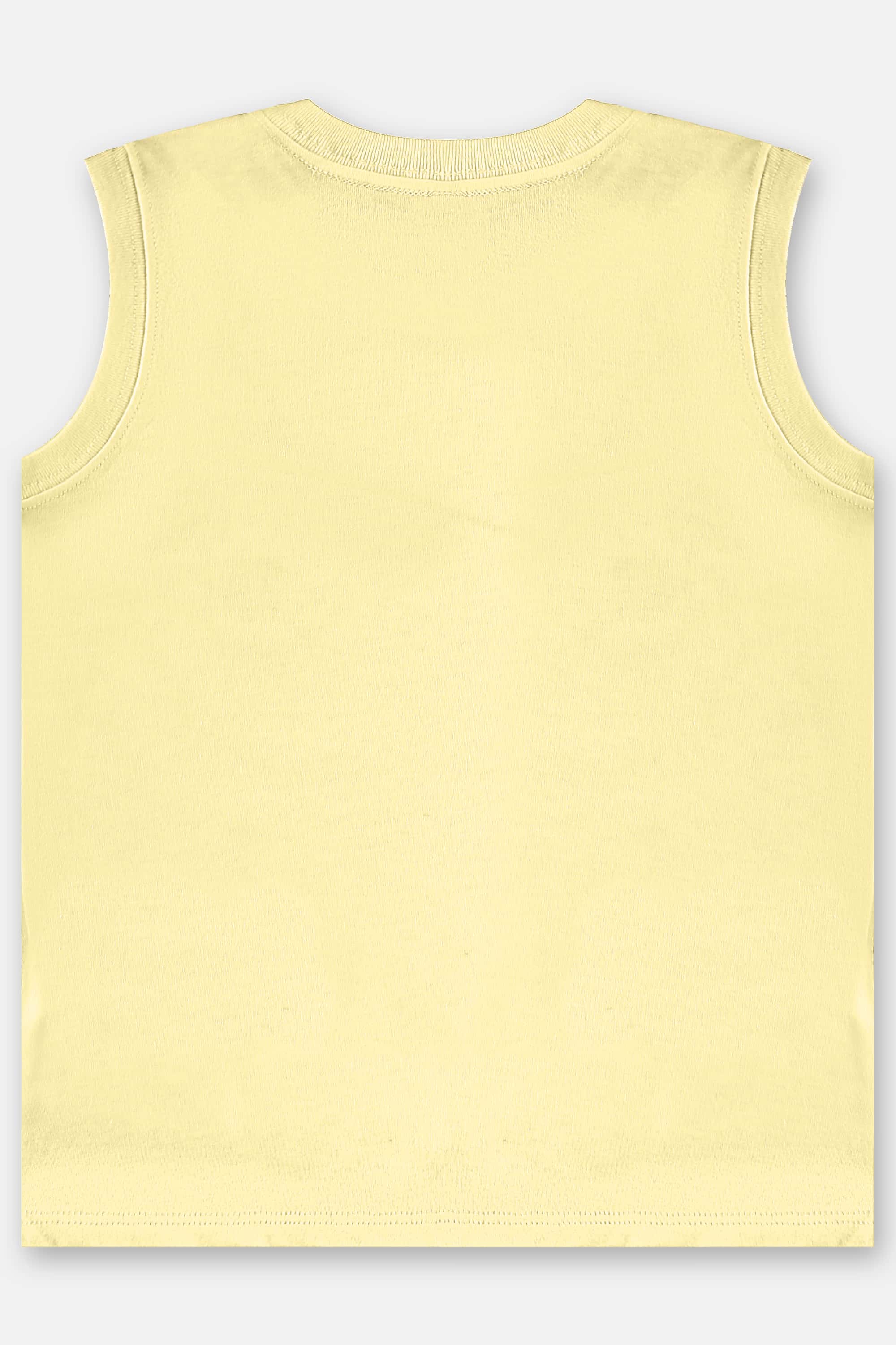 Conjunto com Regata e Short Animais Infantil Masculino (Amarelo) Up Baby - Imagem 6