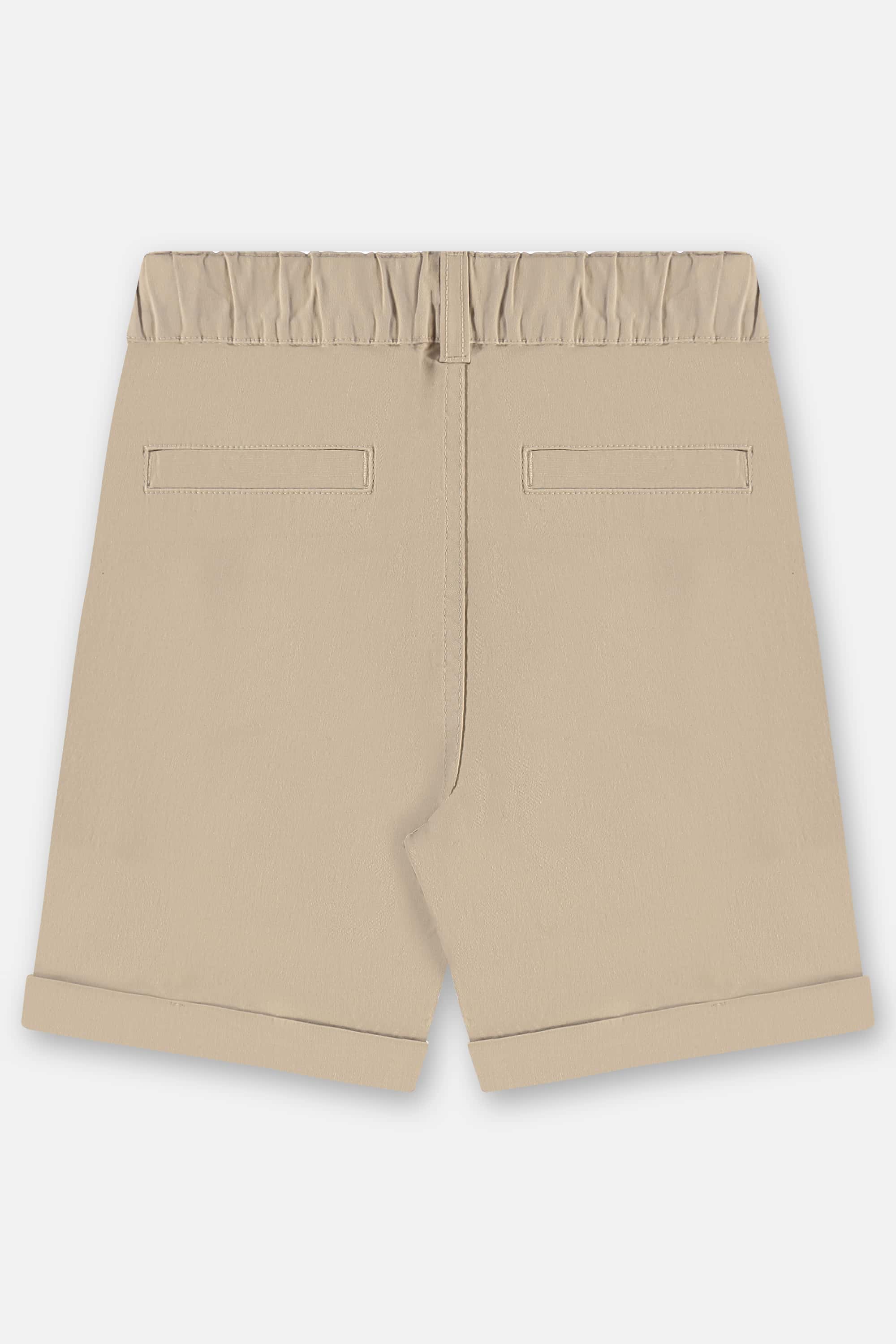 Bermuda Infantil Masculina em Sarja com Elastano (Bege) Up Baby - Imagem 20