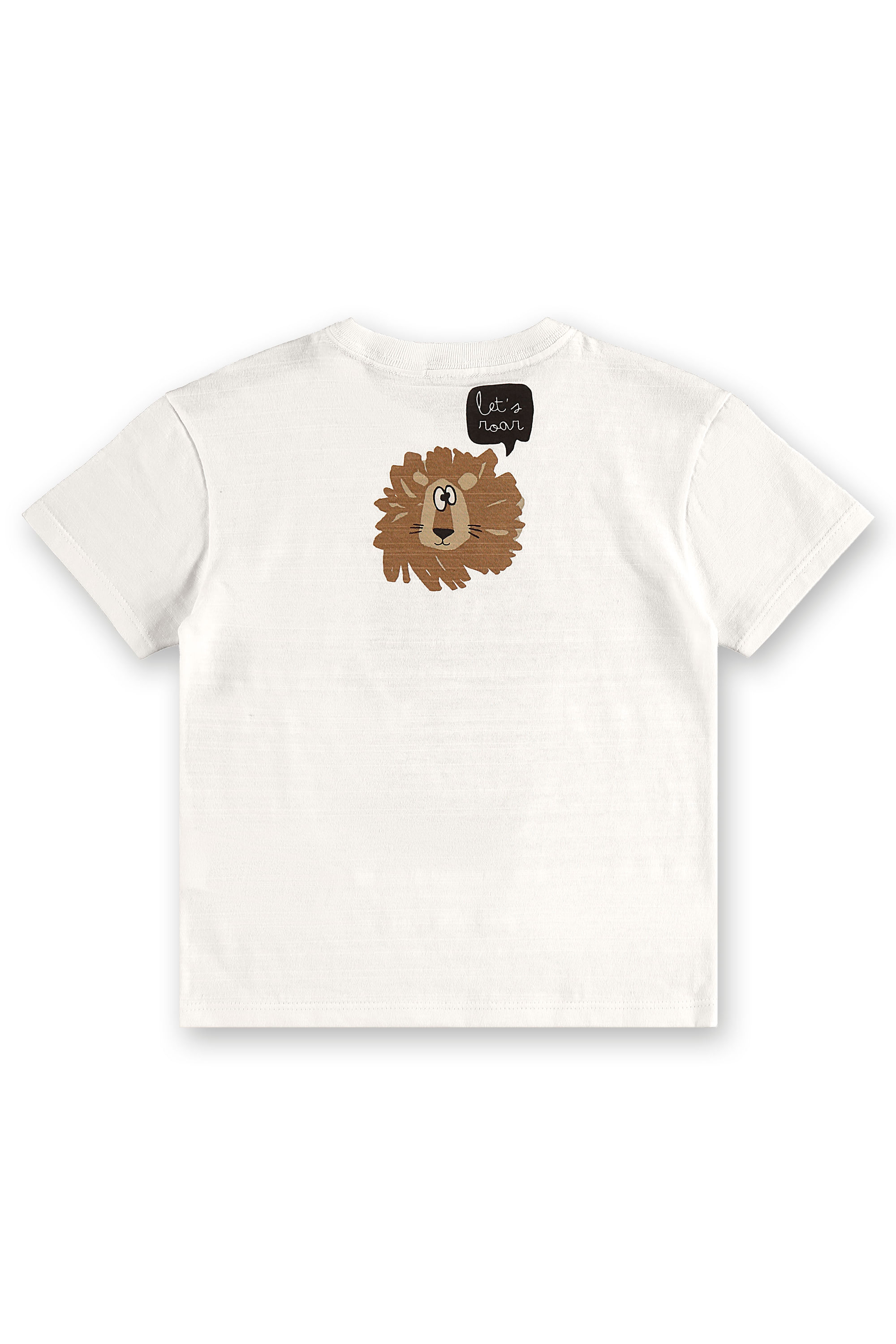 Conjunto com Camiseta Rei Leão e Bermuda Infantil Masculino (Off White) Up Baby - Imagem 23