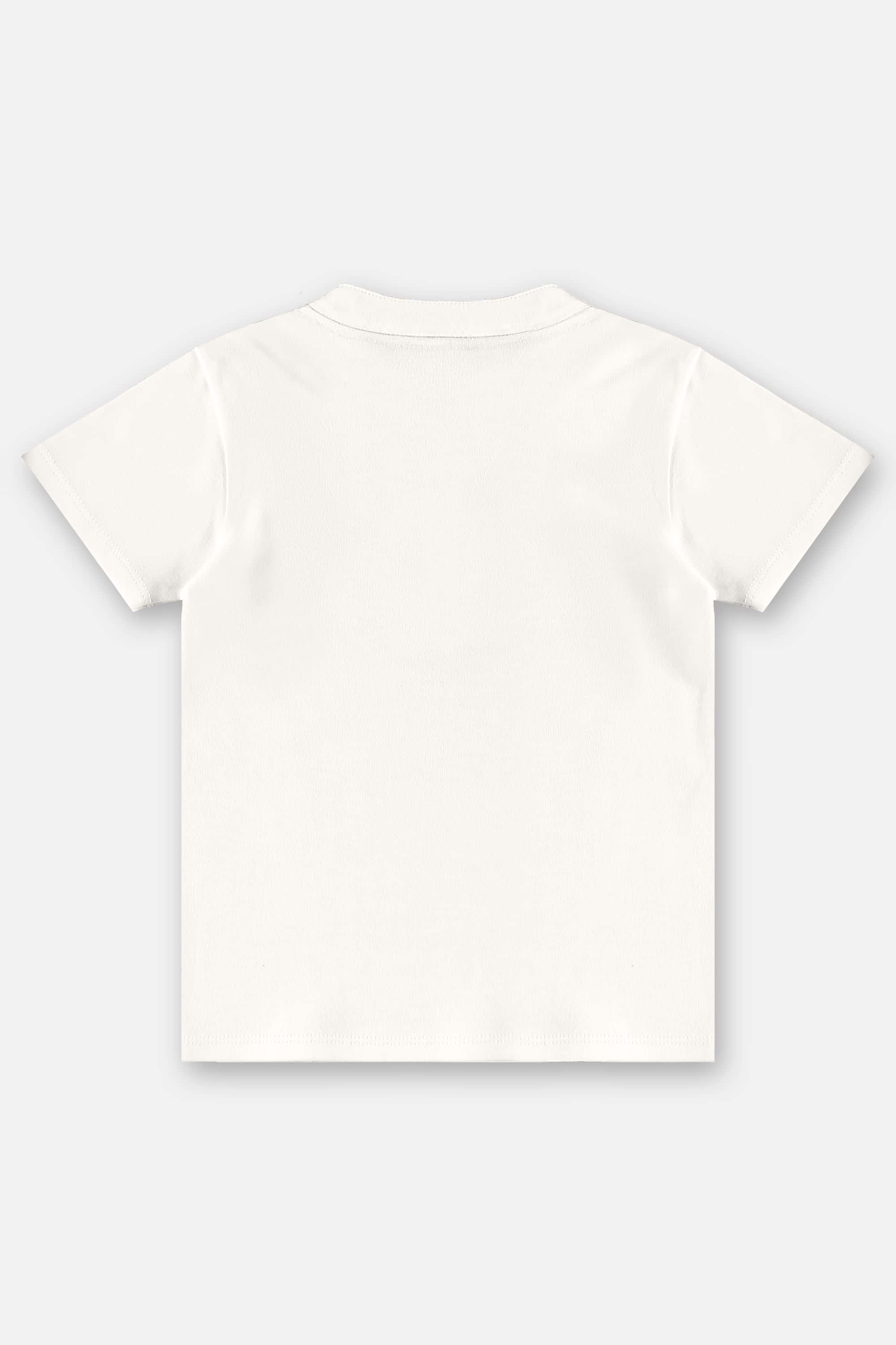 Conjunto com Camiseta e Bermuda Infantil Masculino (Off White) Up Baby - Imagem 27