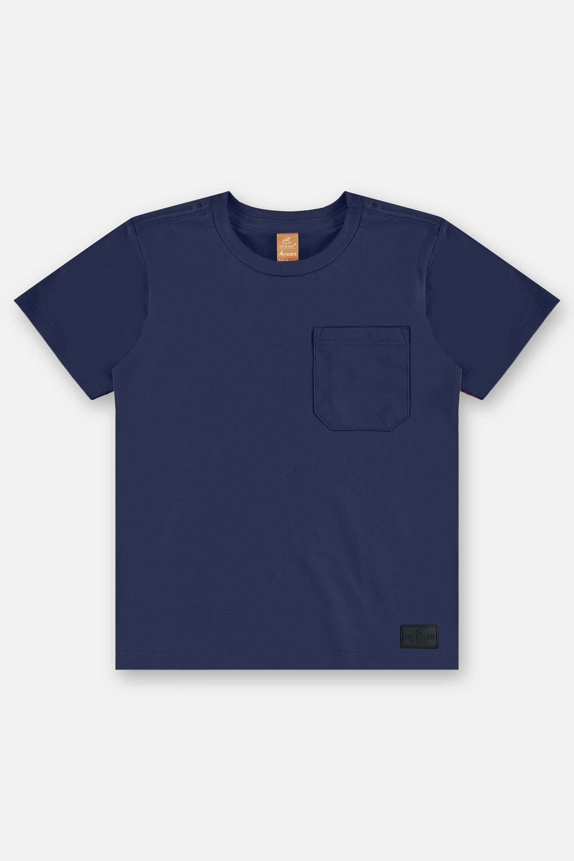 Conjunto Infantil Masculino com Camiseta e Short Animais (Azul) Up Baby - Imagem 51