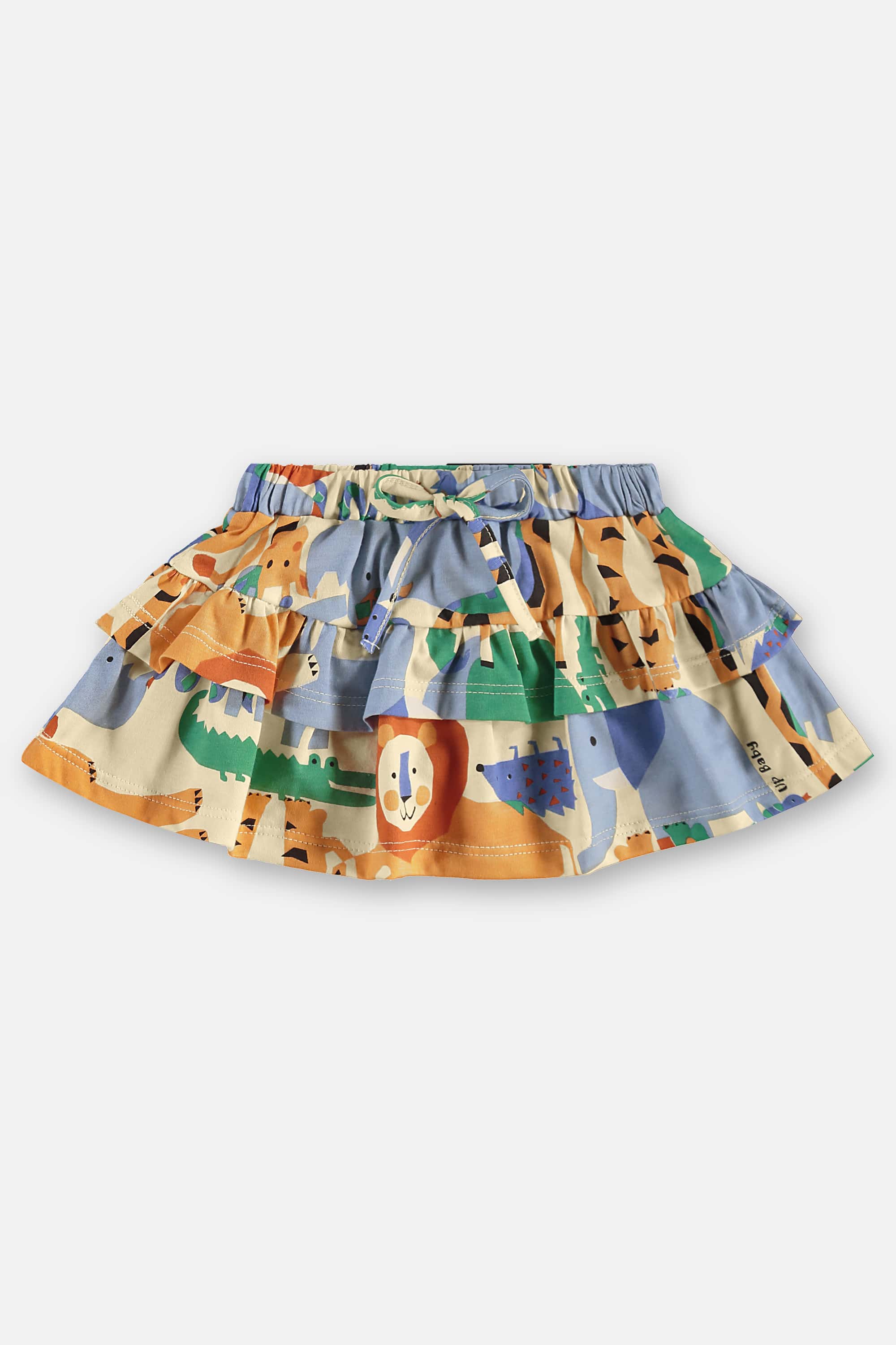 Conjunto com Body e Saia Bichinhos para Bebê Menina (Off White) Up Baby - Imagem 9