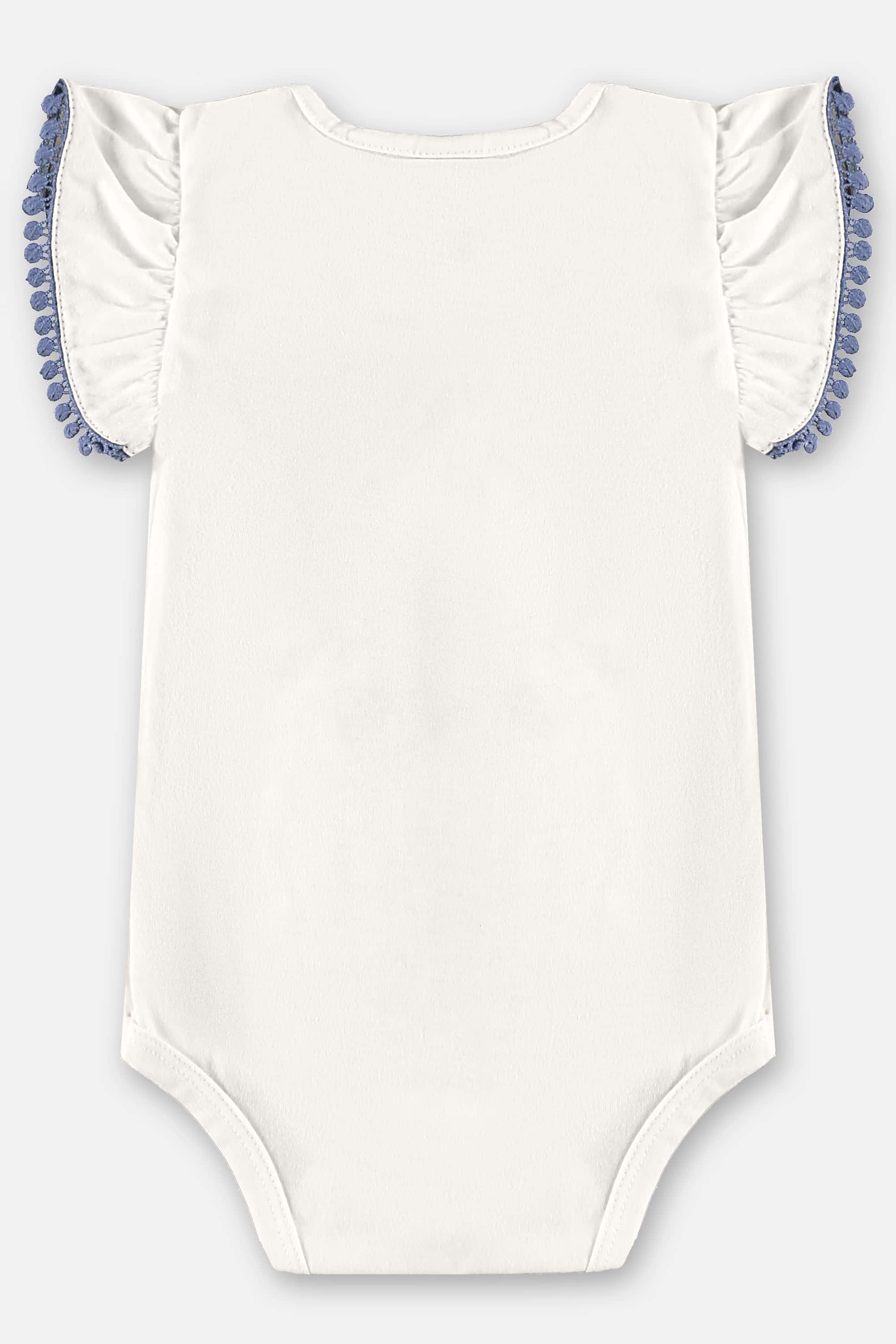 Conjunto com Body e Saia Bichinhos para Bebê Menina (Off White) Up Baby - Imagem 17