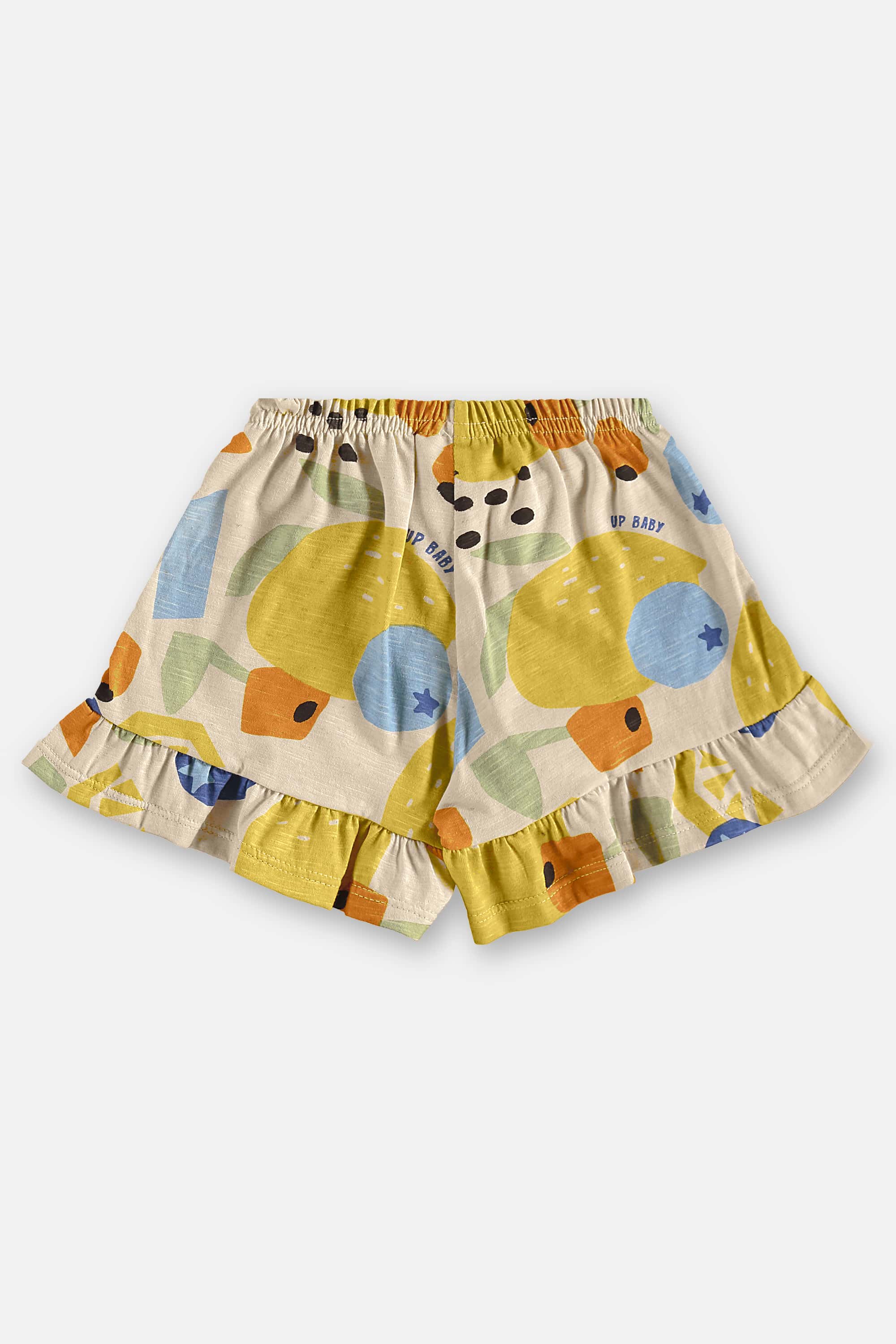 Conjunto Frutas com Body e Short para Bebê Menina (Bege) Up Baby - Imagem 18