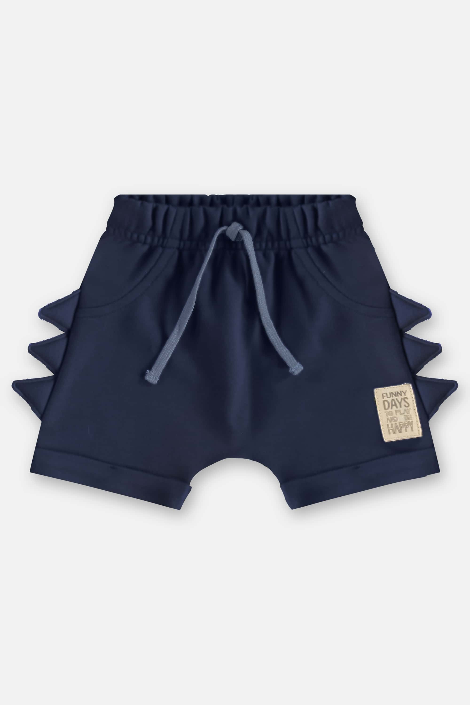 Conjunto Dino com Camiseta e Bermuda para Bebê Menino (Azul) Up Baby - Imagem 15