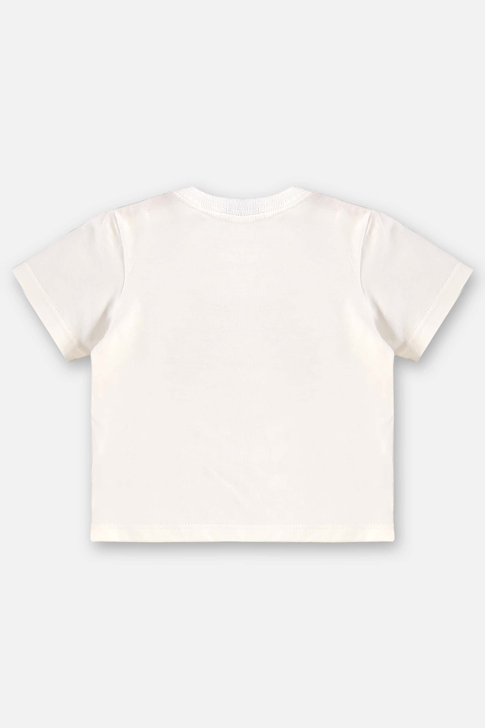 Conjunto com Camiseta Leão e Bermuda para Bebê Menino (Off White) Up Baby - Imagem 41