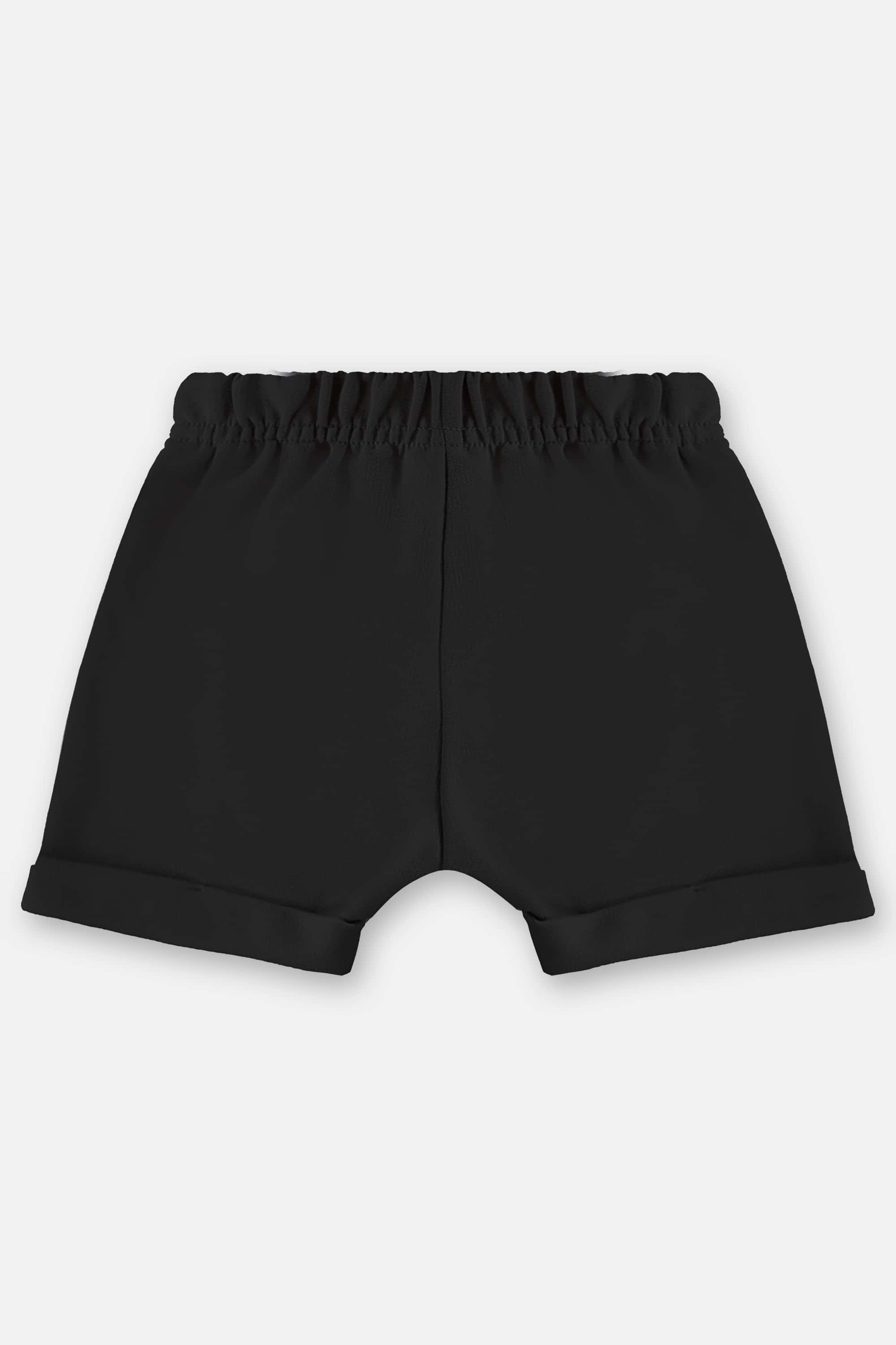 Conjunto com Camiseta Cachorrinho e Bermuda para Bebê Menino (Cinza Escuro) Up Baby - Imagem 14