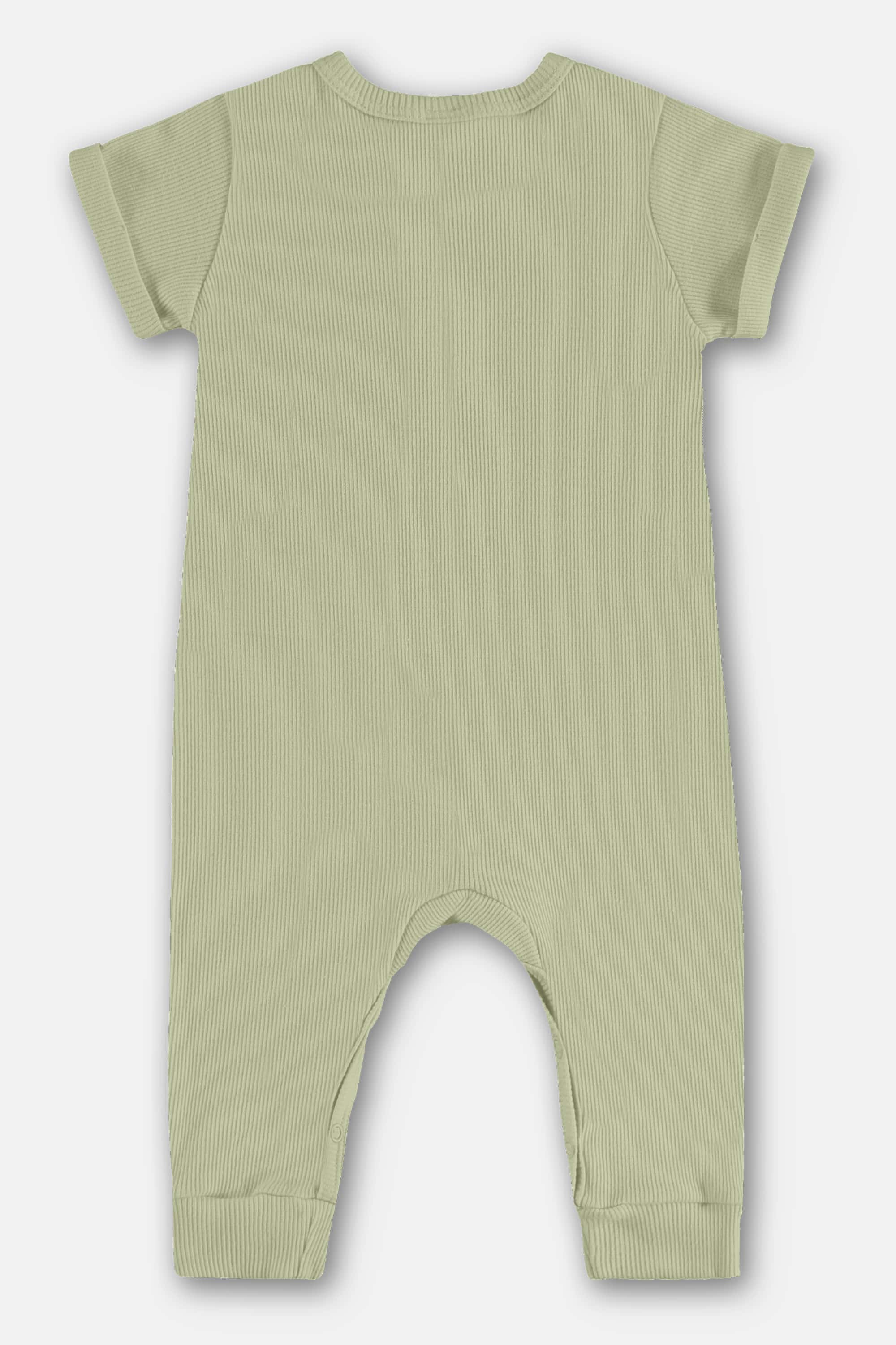 Macacão Nature em Ribana Unissex para Bebê (Verde) Up Baby - Imagem 4