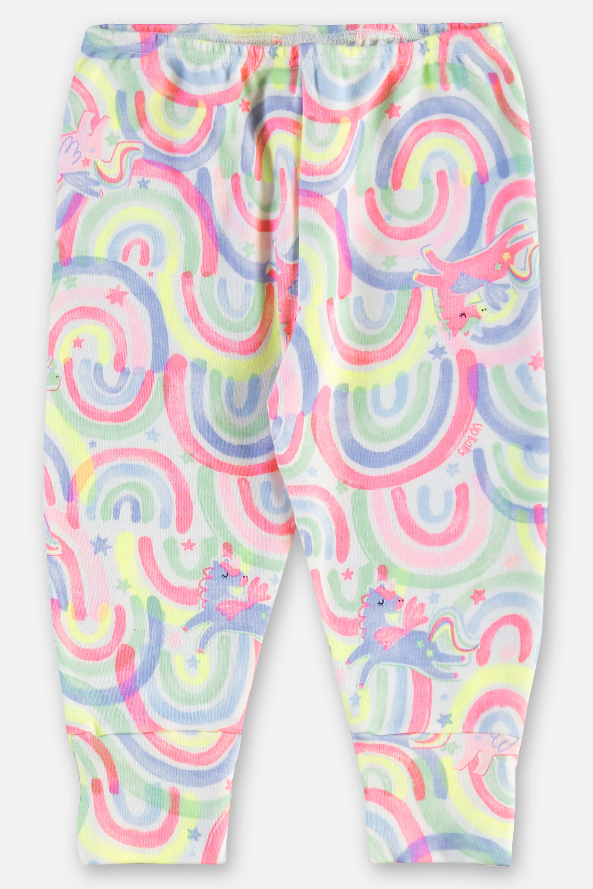 Calça em Suedine Essentials para Bebê Menina (Multicolor) Up Baby
