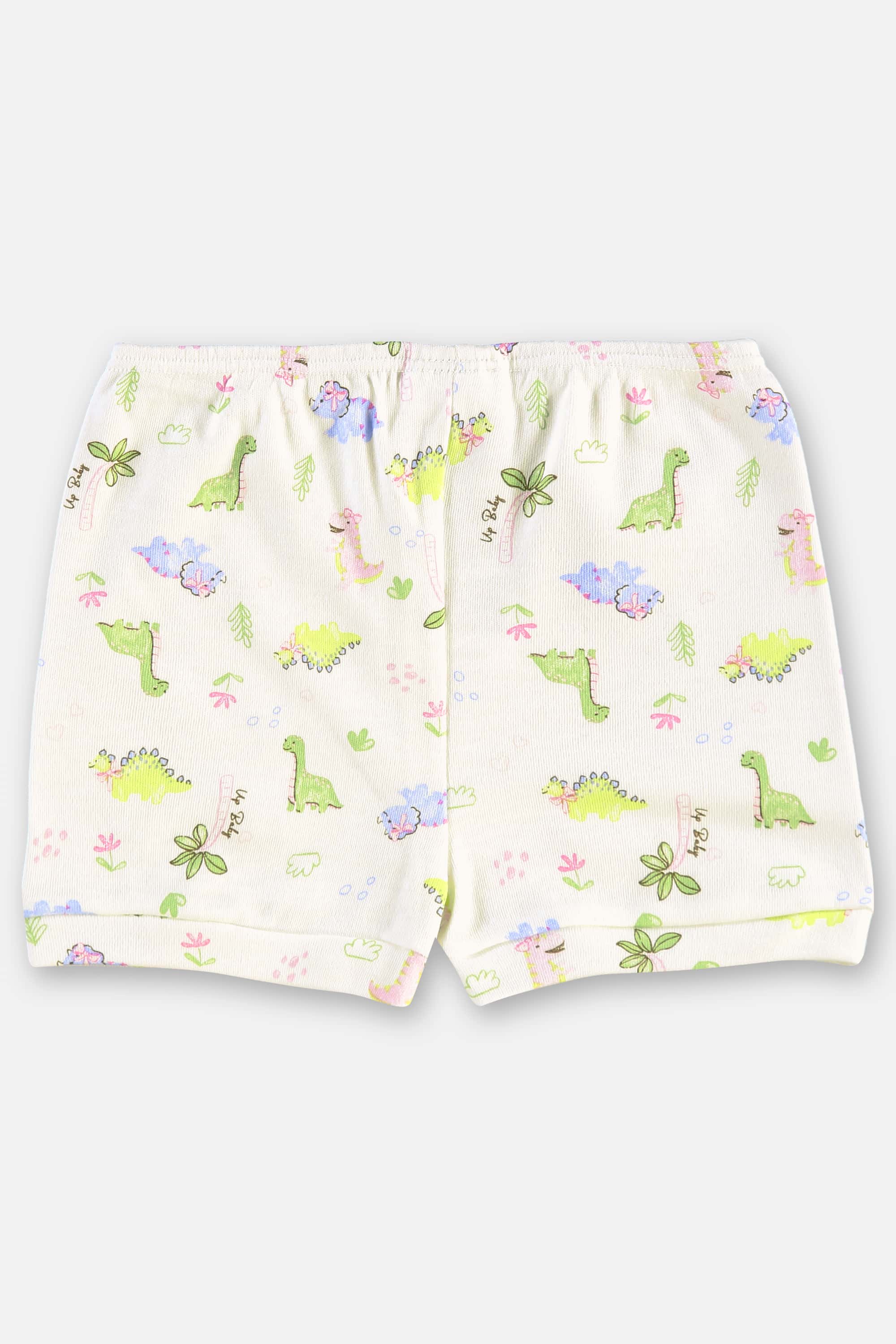 Shorts em Suedine Essentials para Bebê Menina (Off White) Up Baby - Imagem 10