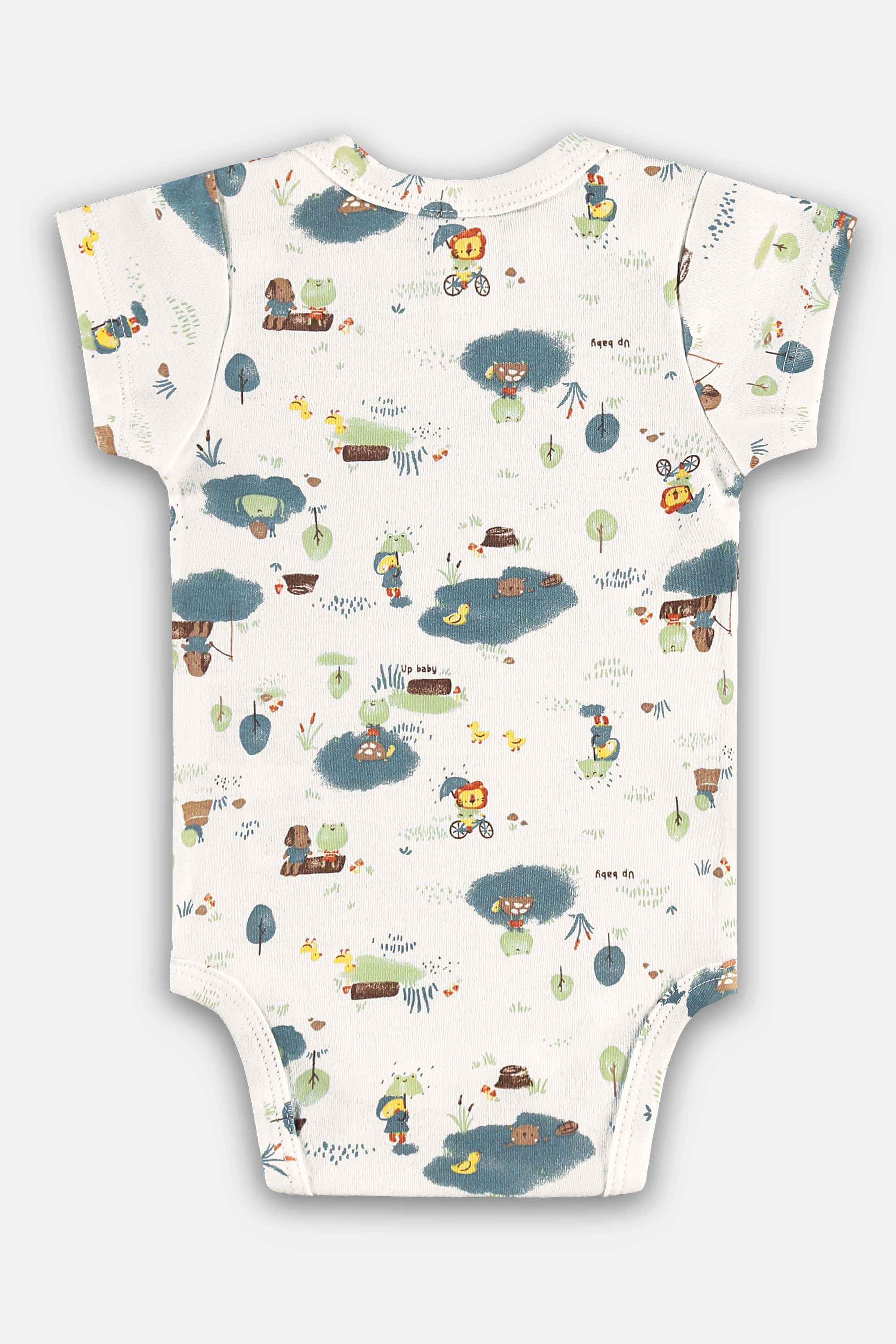 Body em Suedine Essentials para Bebê Menino (Bege) Up Baby - Imagem 12