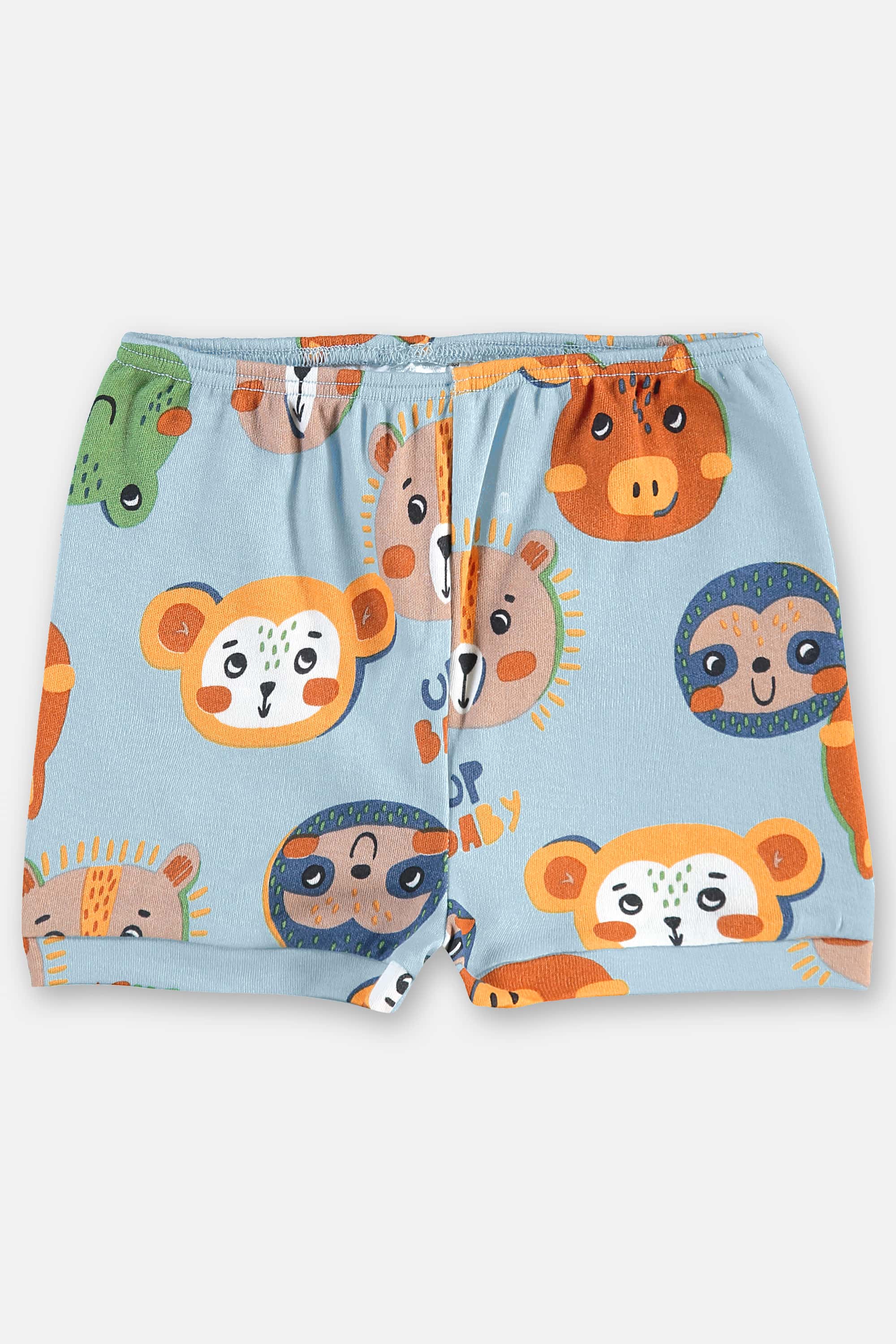 Short em Suedine Essentials para Bebê Menino (Azul Claro) Up Baby