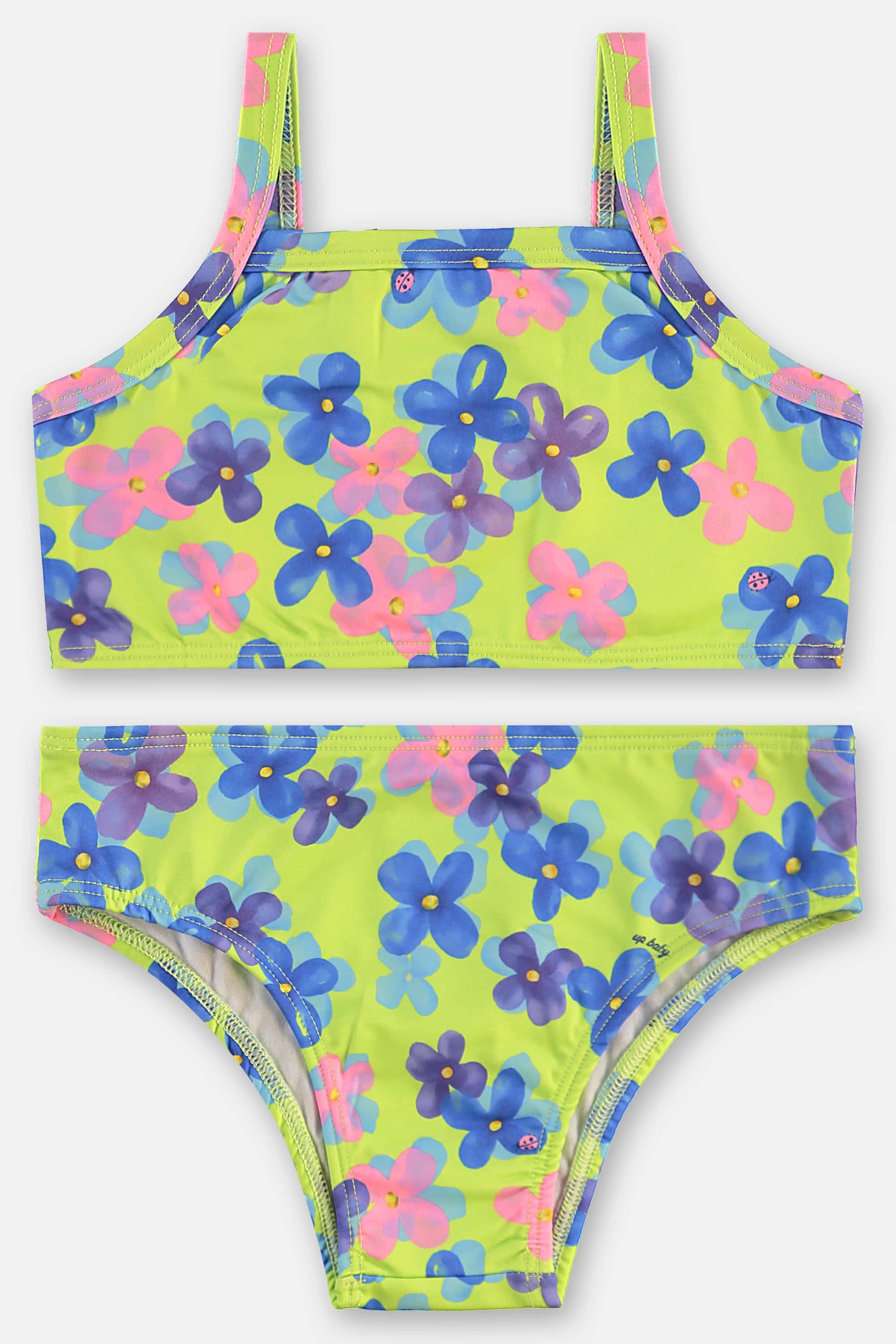 Biquíni Infantil em Poliéster e Elastano FPS +50 (Verde) Up Baby - Imagem 13