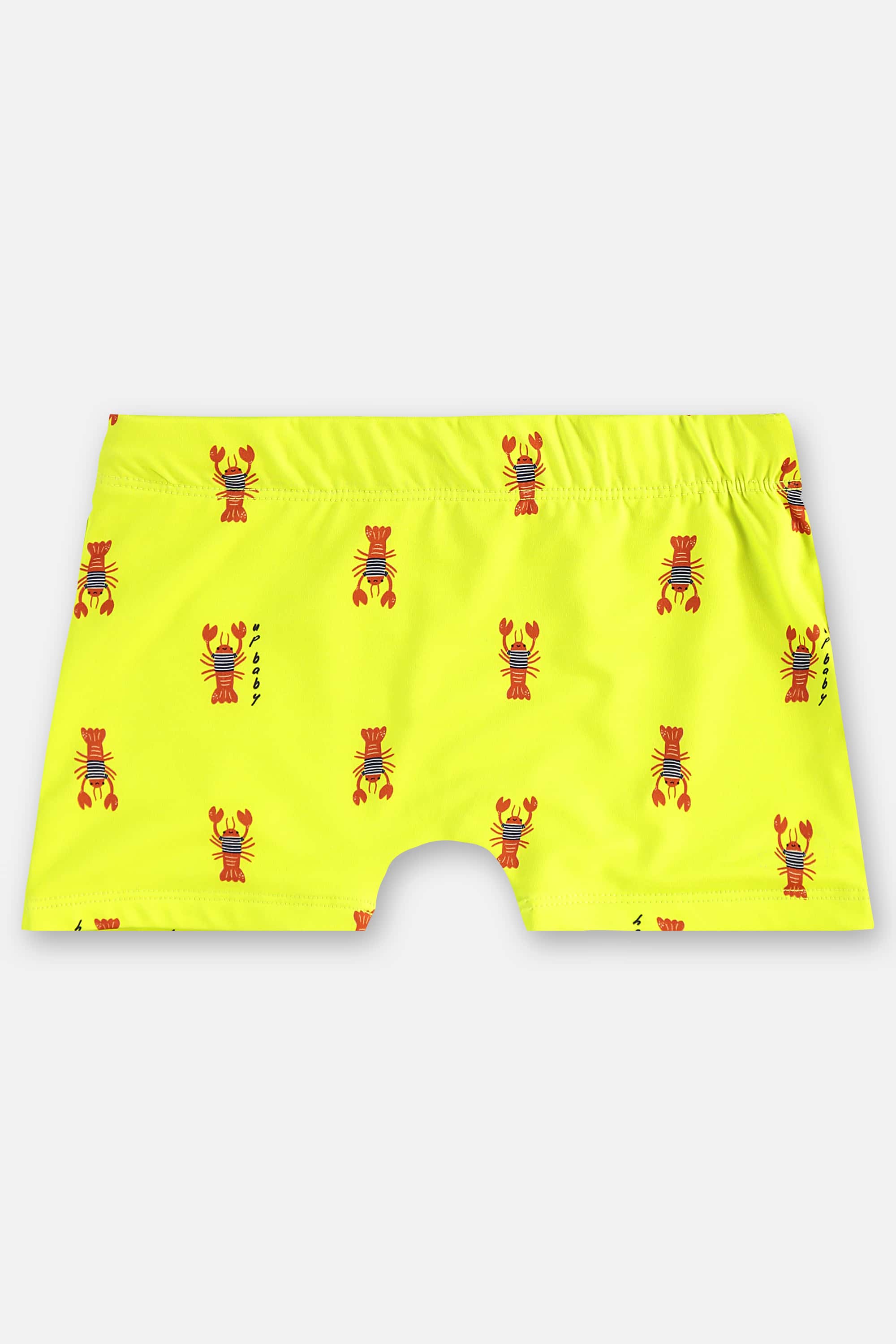 Sunga Boxer Infantil em Poliéster e Elastano FPS +50 (Verde Claro) Up Baby