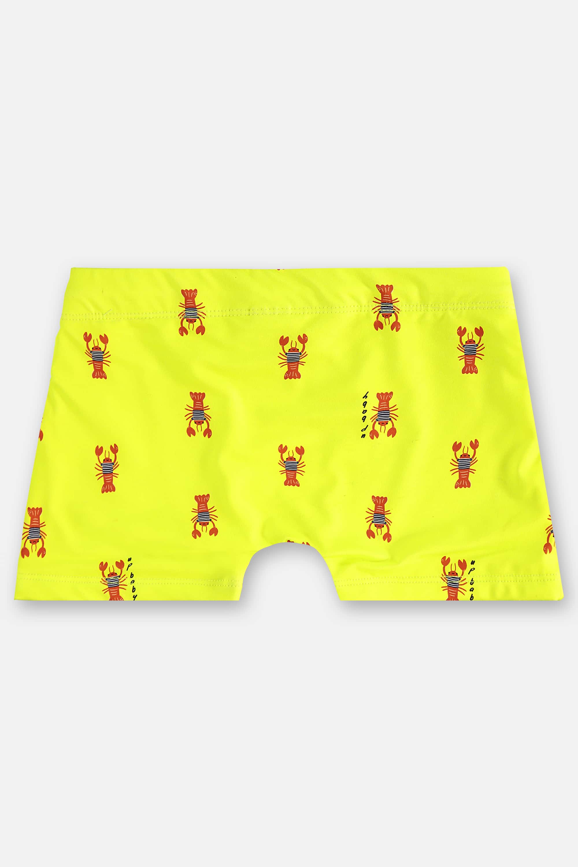 Sunga Boxer Infantil em Poliéster e Elastano FPS +50 (Verde Claro) Up Baby - Imagem 2