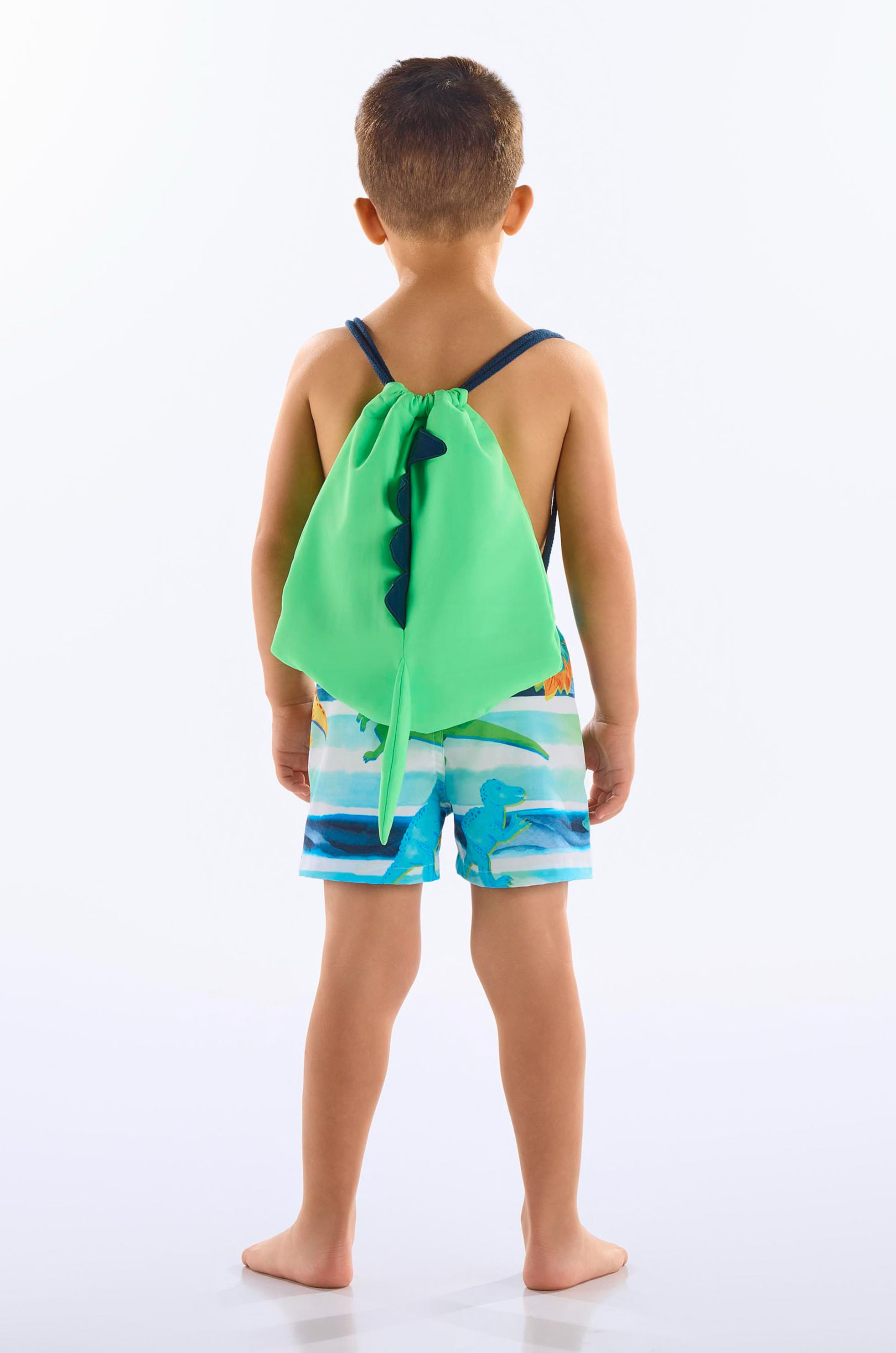 Shorts Infantil Masculino em Microfibra Estampada (Azul) Up Baby - Imagem 28