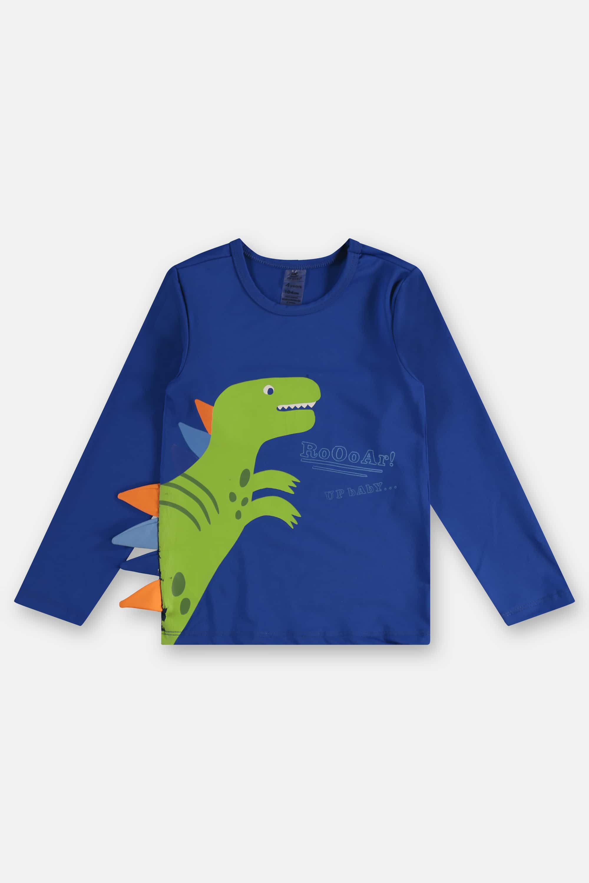 Conjunto Camiseta e Sunga Infantil em Malha FPS+50 (Azul) Up Baby - Imagem 38