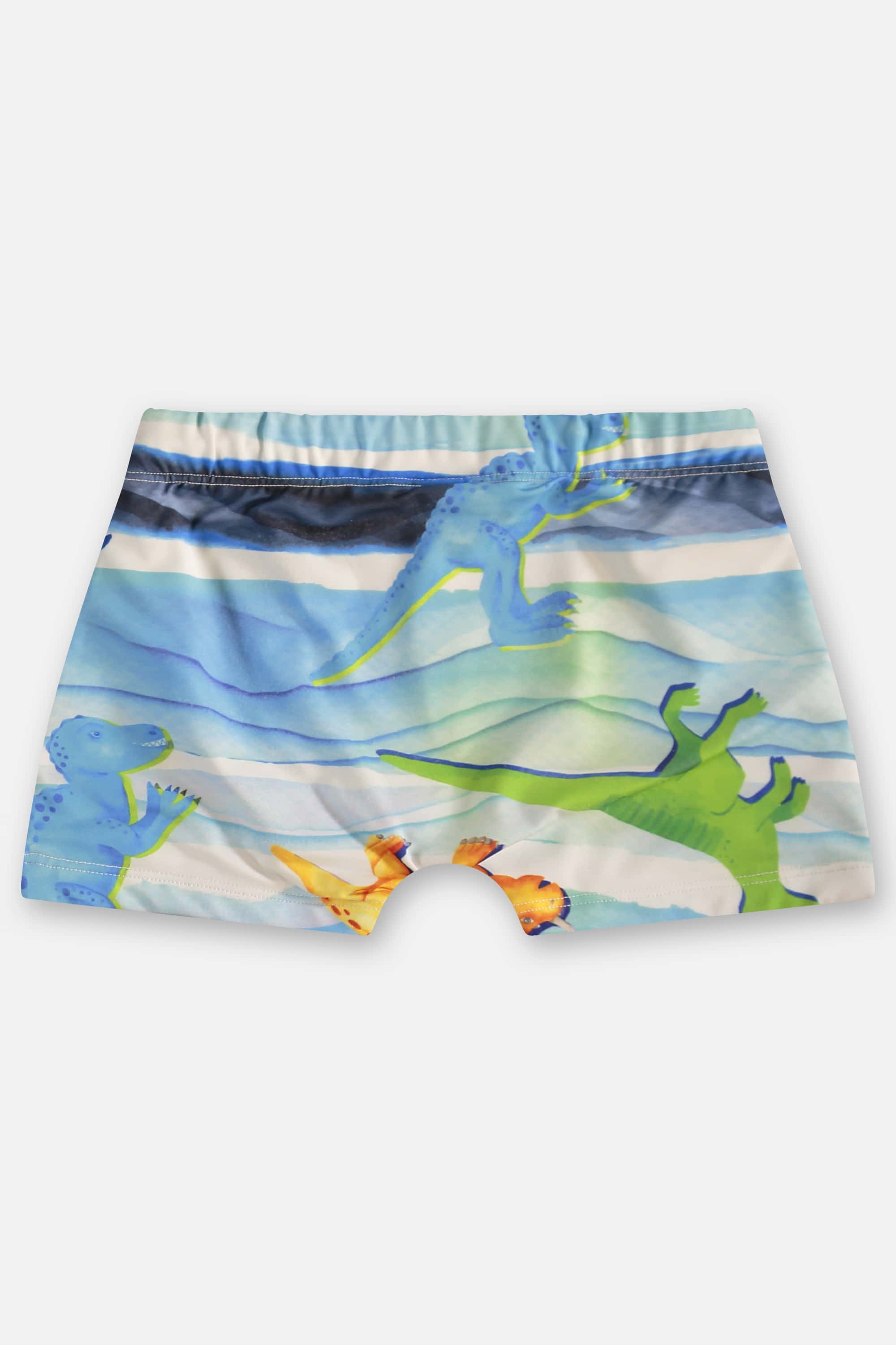 Conjunto Camiseta e Sunga Infantil em Malha FPS+50 (Azul) Up Baby - Imagem 48