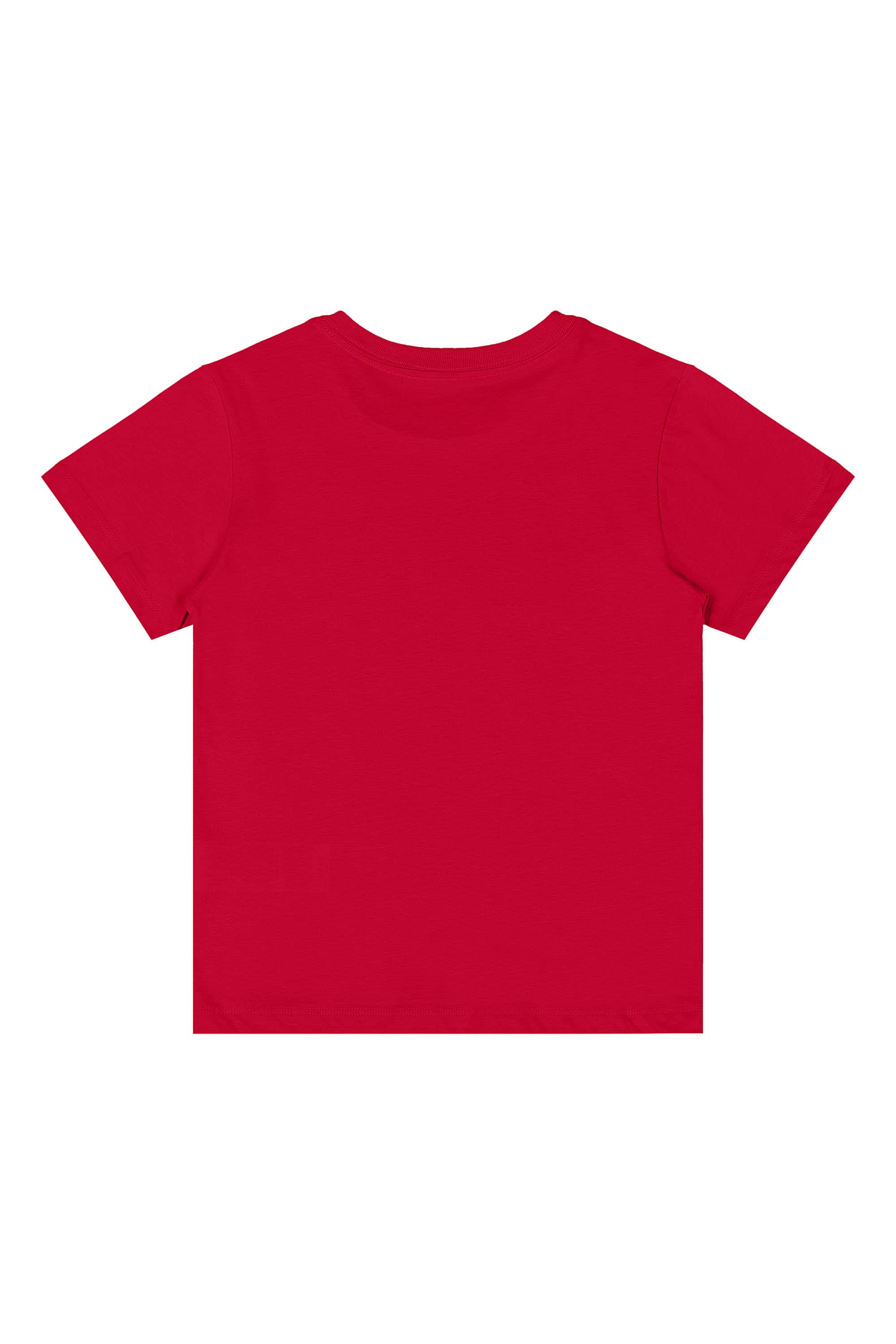 Camiseta Infantil Masculina em Meia Malha (Vermelho) Quimby - Imagem 12