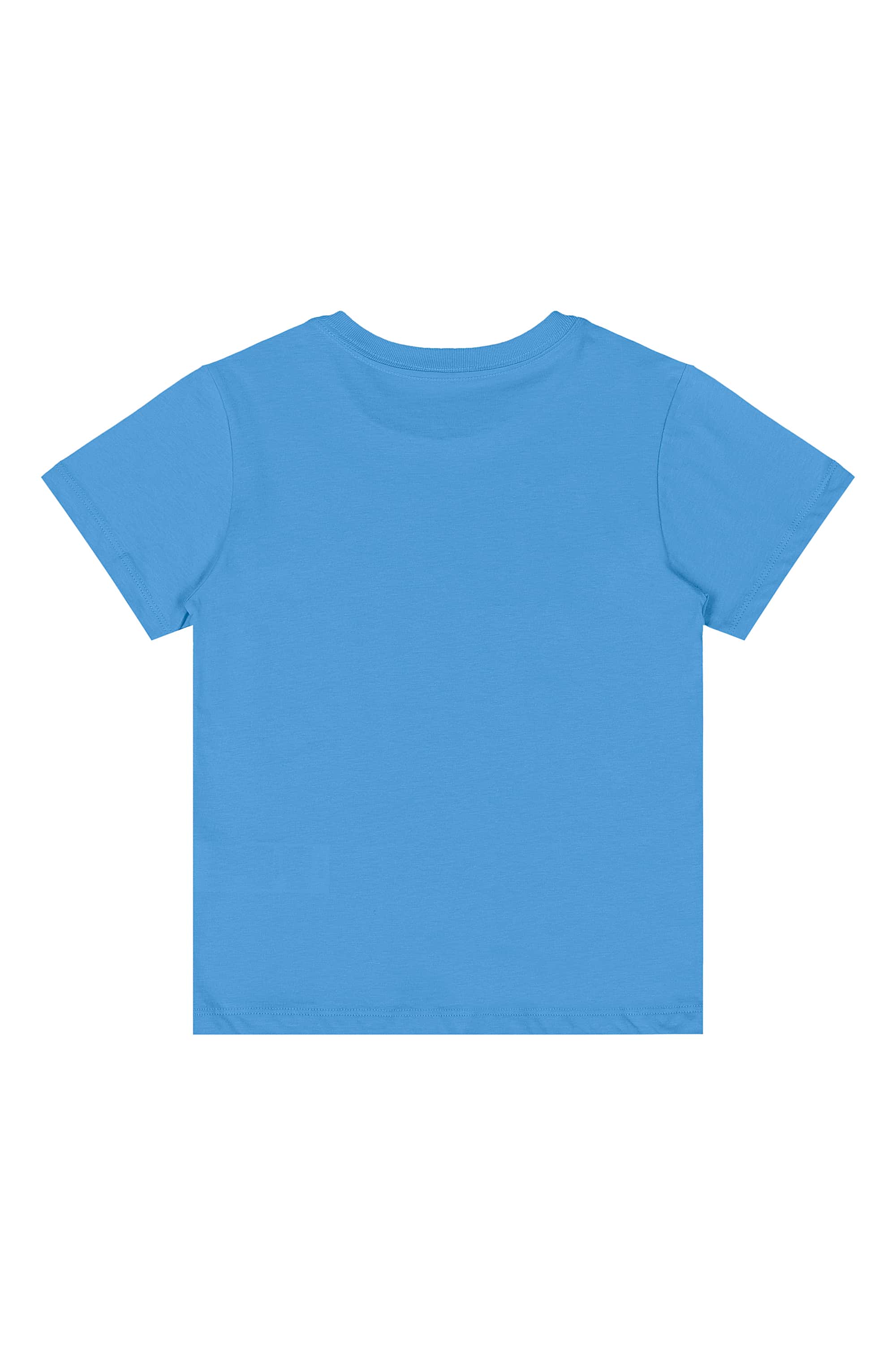 Camiseta Infantil Masculina em Meia Malha (Azul) Quimby - Imagem 6