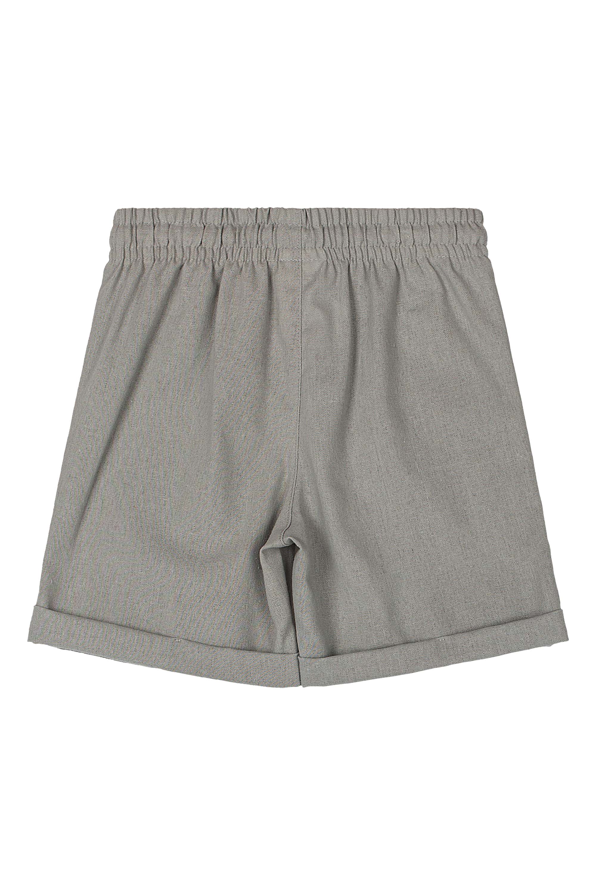 Conjunto para Menino Camisa Xadrez e Bermuda (Verde) Quimby - Imagem 36