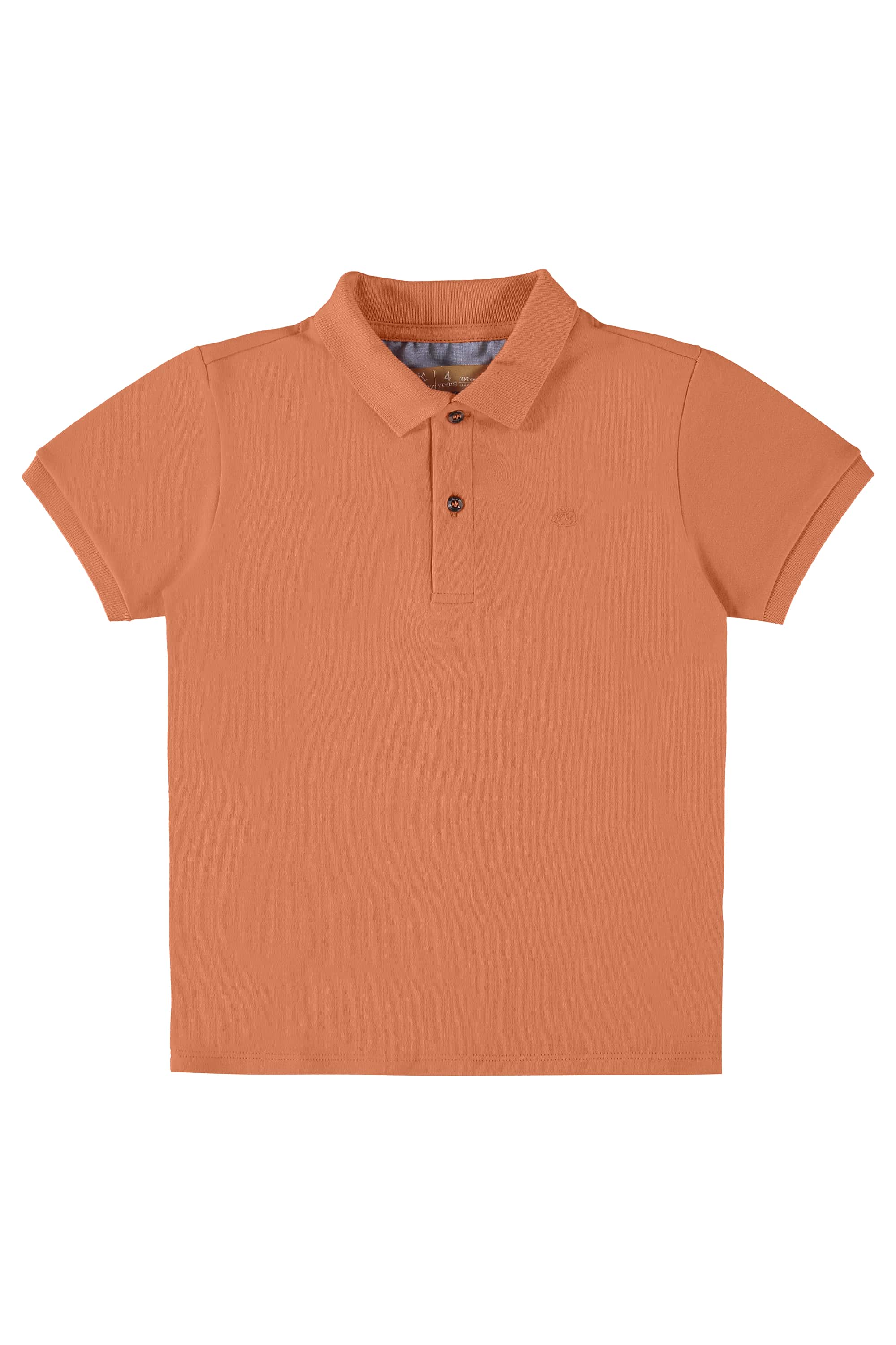 Camisa Polo Básica Infantil para Meninos (Laranja) Up Baby - Imagem 11