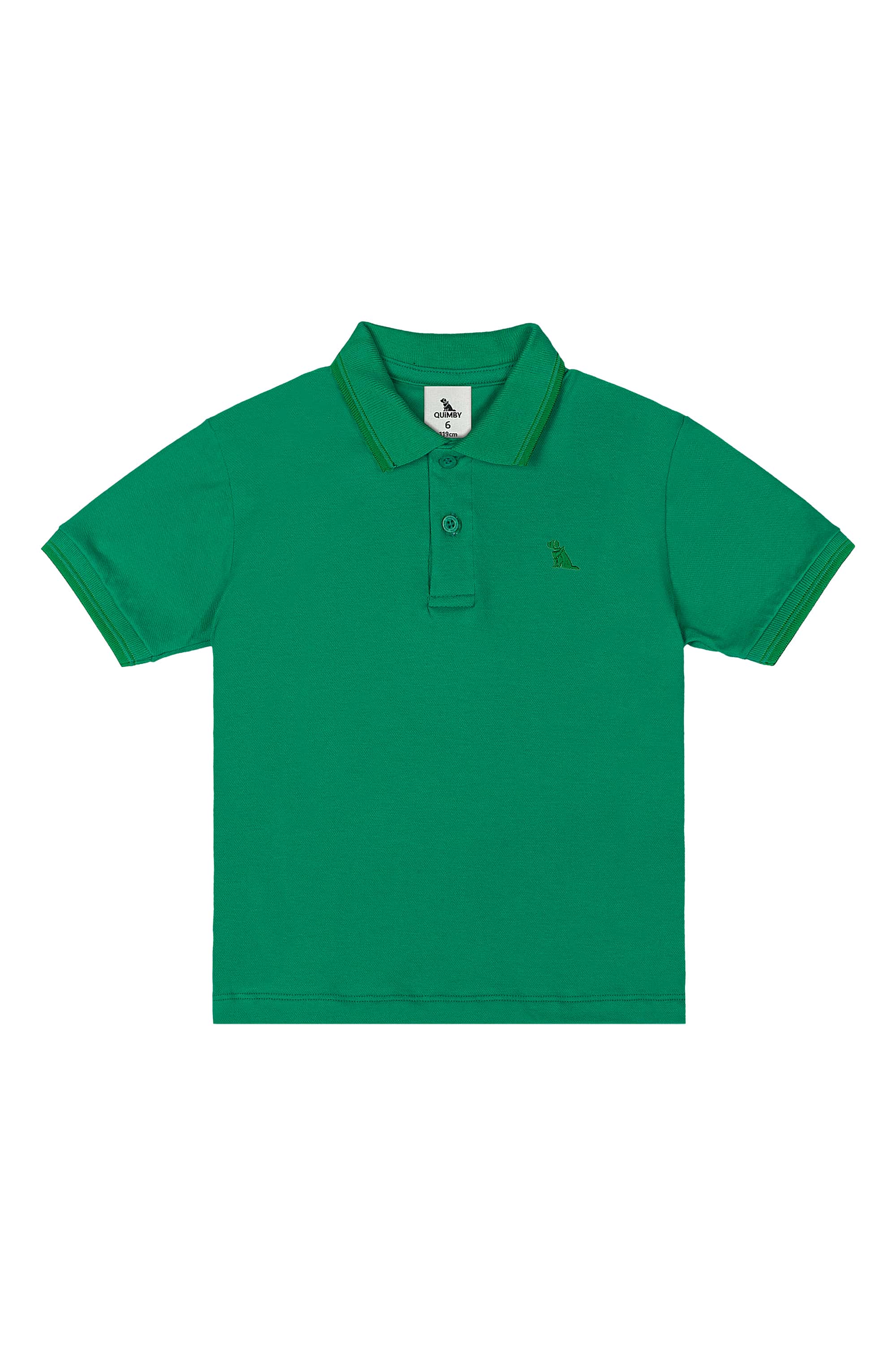 Conjunto Infantil com Polo e Bermuda (Verde) Quimby - Imagem 33