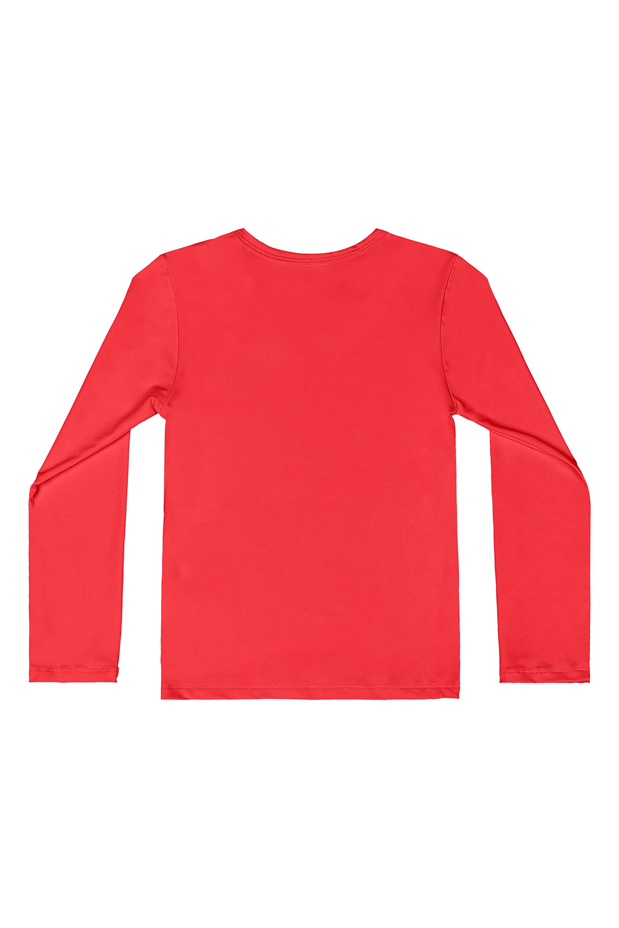 Blusa Unissex em Malha com Proteção UV Dry (Vermelho) Quimby - Imagem 12