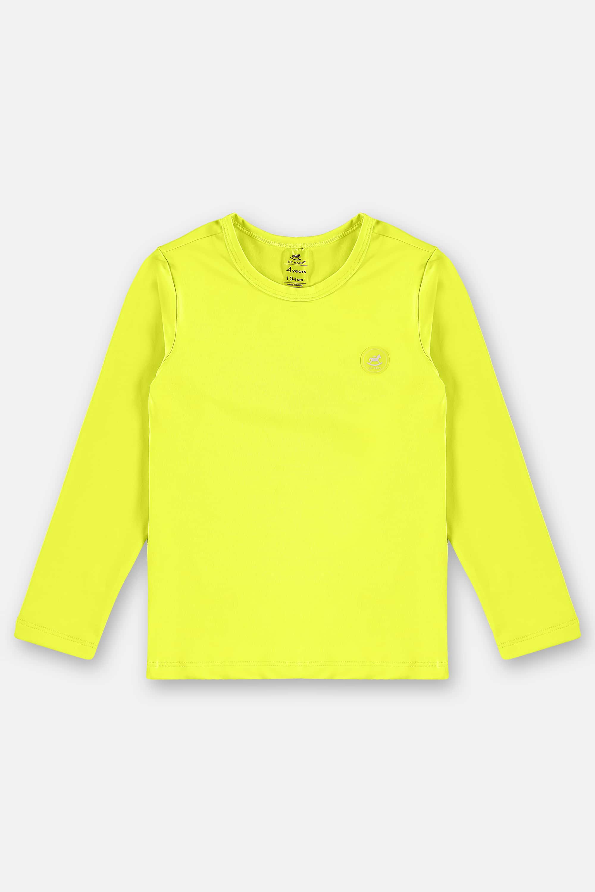 Camiseta Infantil Unissex com FPS +50 (Amarelo) Up Baby - Imagem 7