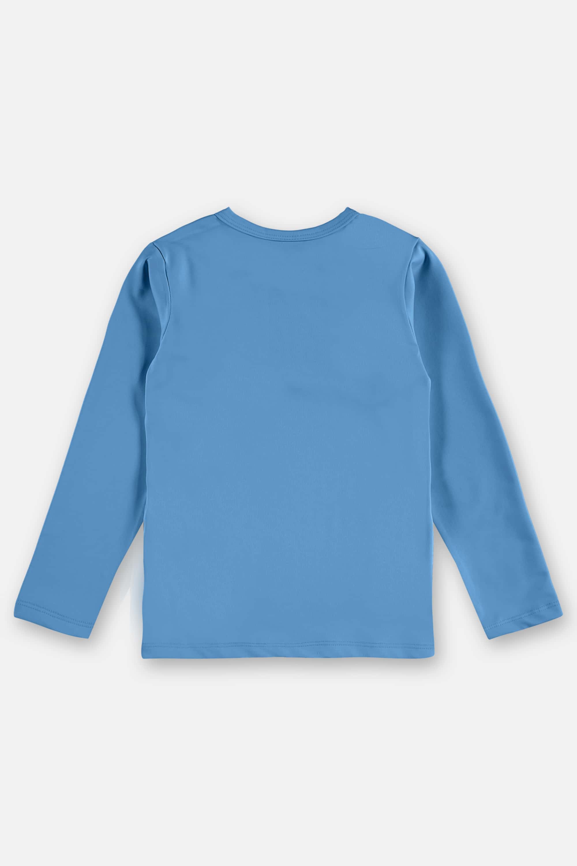 Camiseta Infantil Unissex com FPS +50 (Azul Claro) Up Baby - Imagem 13
