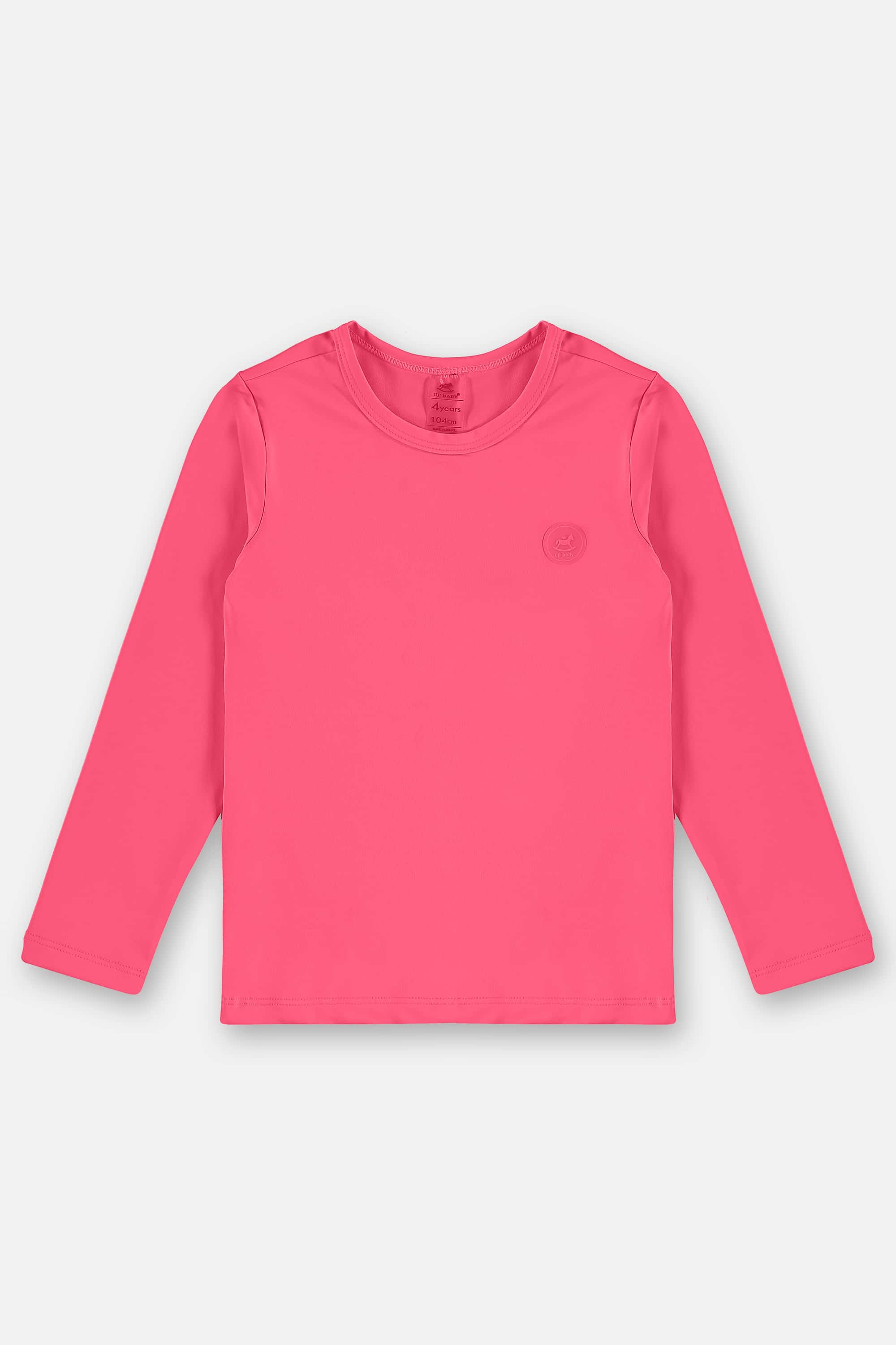 Camiseta Infantil Unissex com FPS +50 (Rosa Pink) Up Baby - Imagem 7