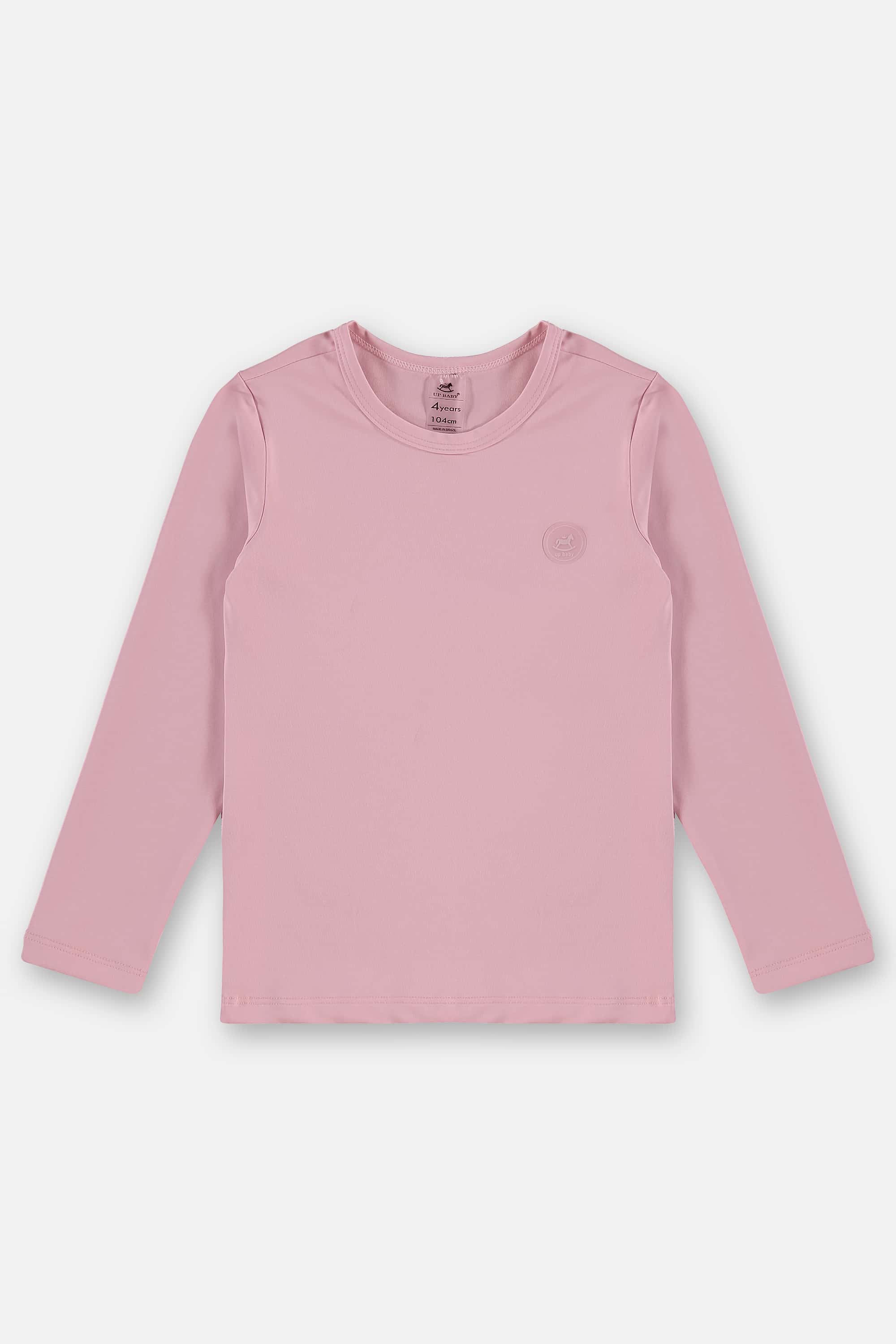 Camiseta Infantil Unissex com FPS +50 (Rosa) Up Baby
