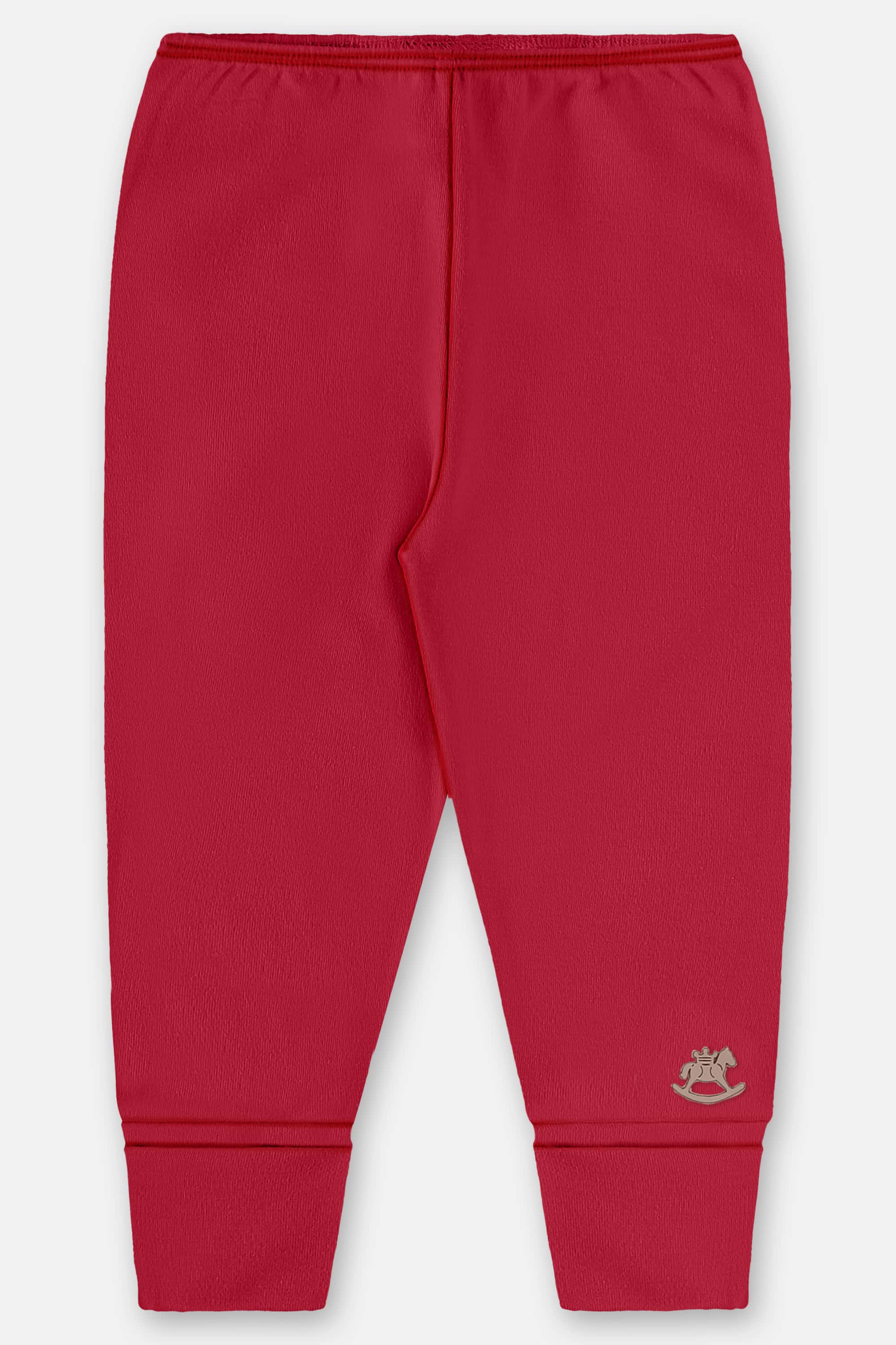 Calça Unissex para Bebê em Suedine Essentials (Vermelho) Up Baby