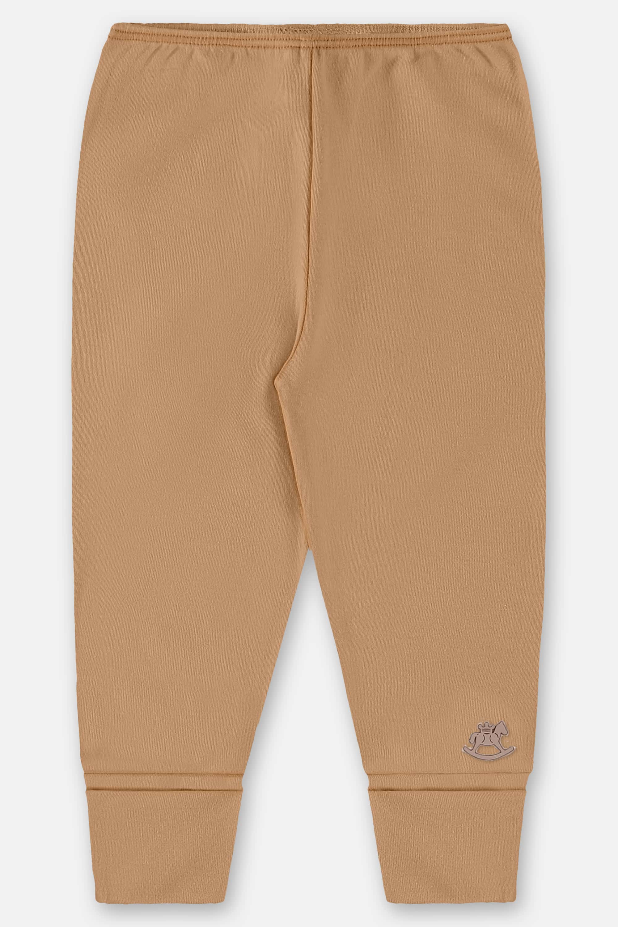 Calça Unissex para Bebê em Suedine Essentials (Marrom) Up Baby - Imagem 5
