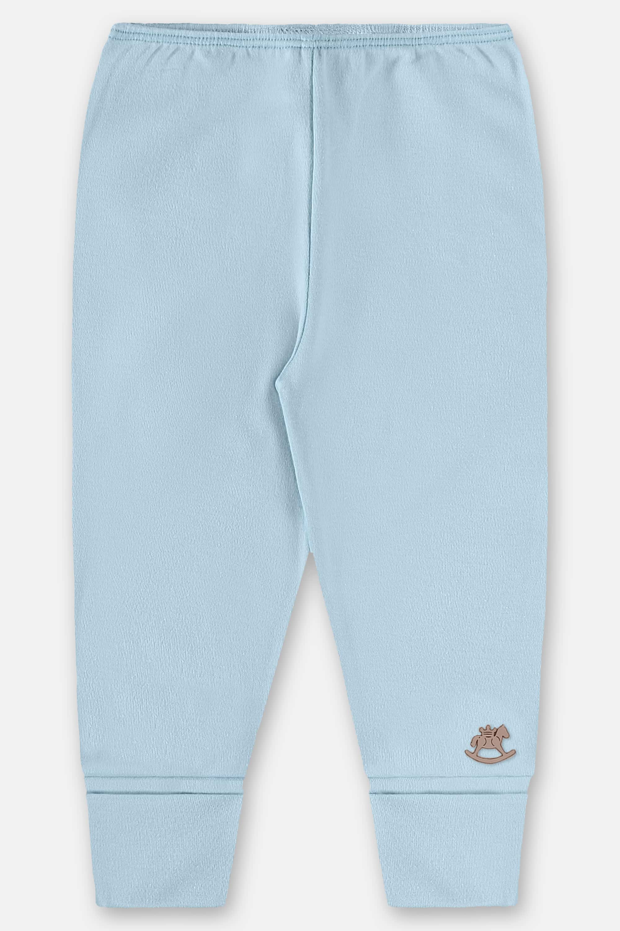 Calça Unissex para Bebê em Suedine Essentials (Azul Claro) Up Baby