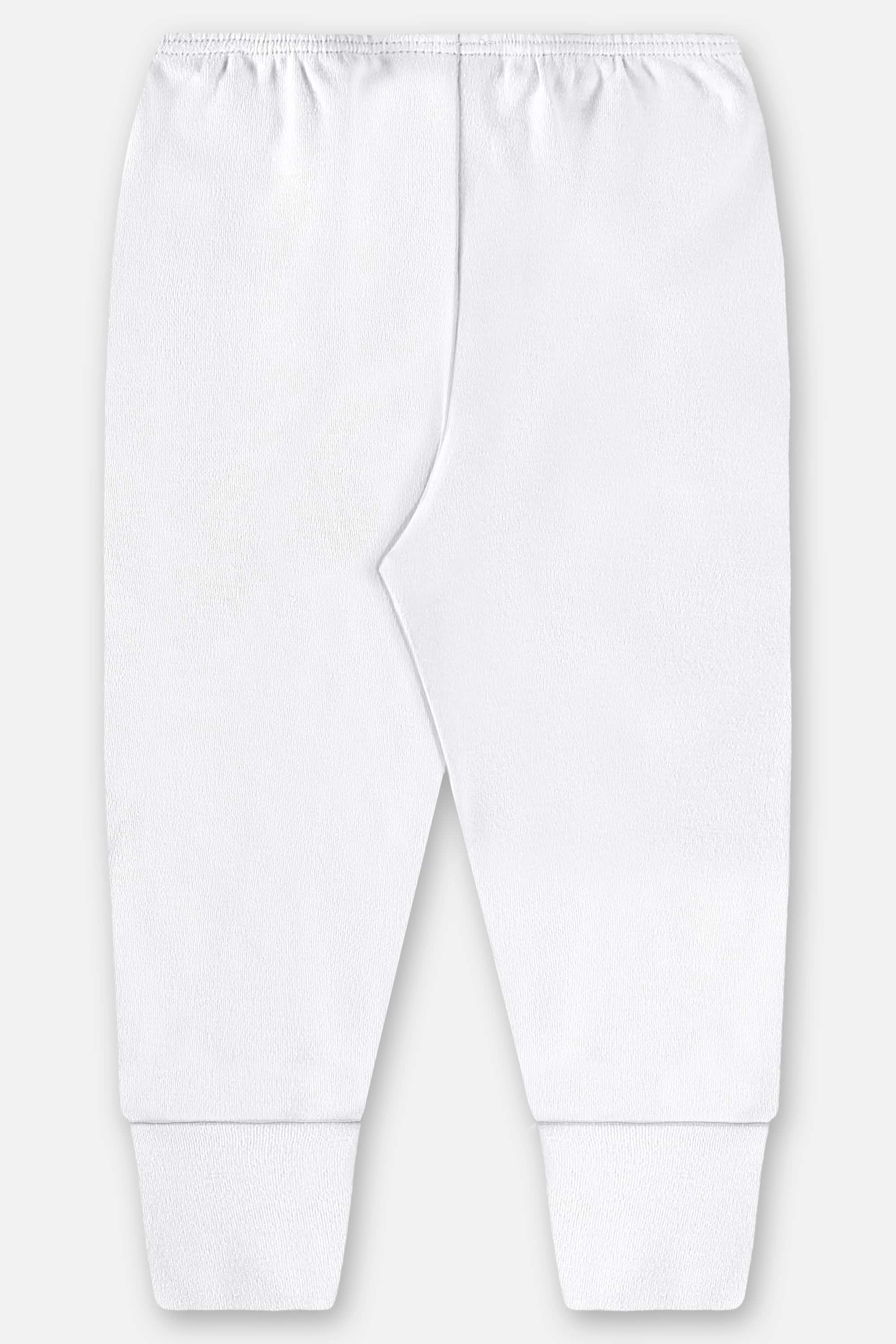 Calça Unissex para Bebê em Suedine Essentials (Branco) Up Baby - Imagem 6