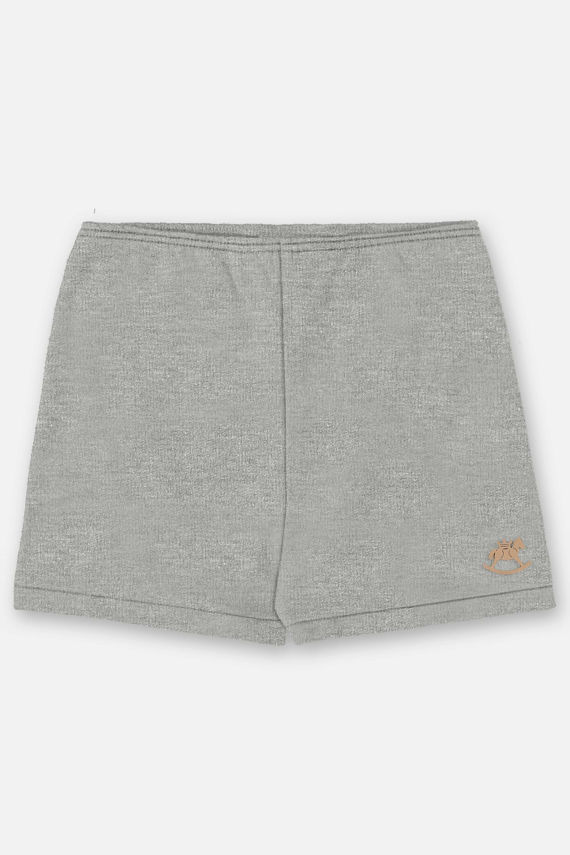 Short Unissex para Bebê em Suedine Essentials (Cinza) Up Baby - Imagem 9